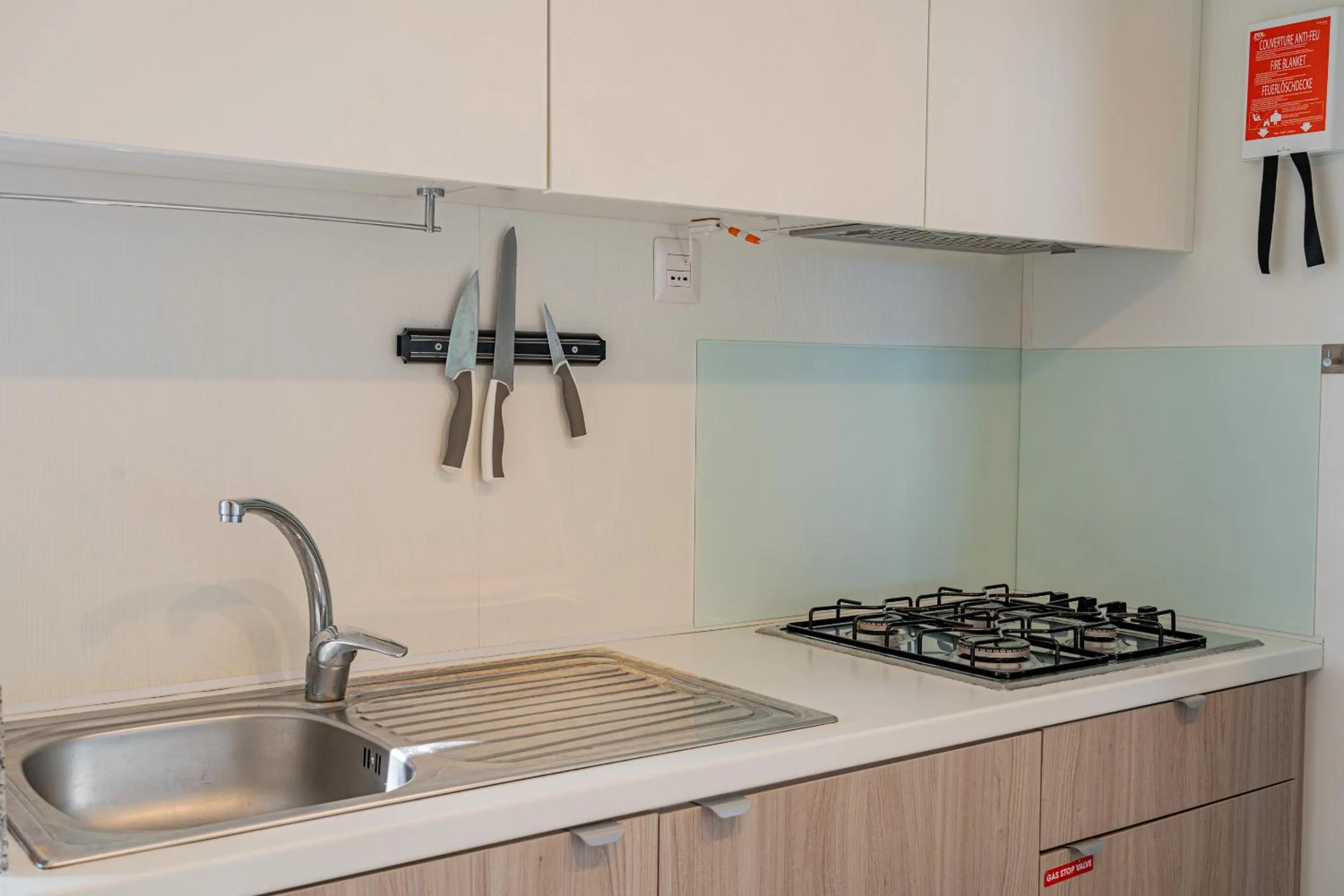 Kitchen or kitchenette in Camping&Village Le Cernie