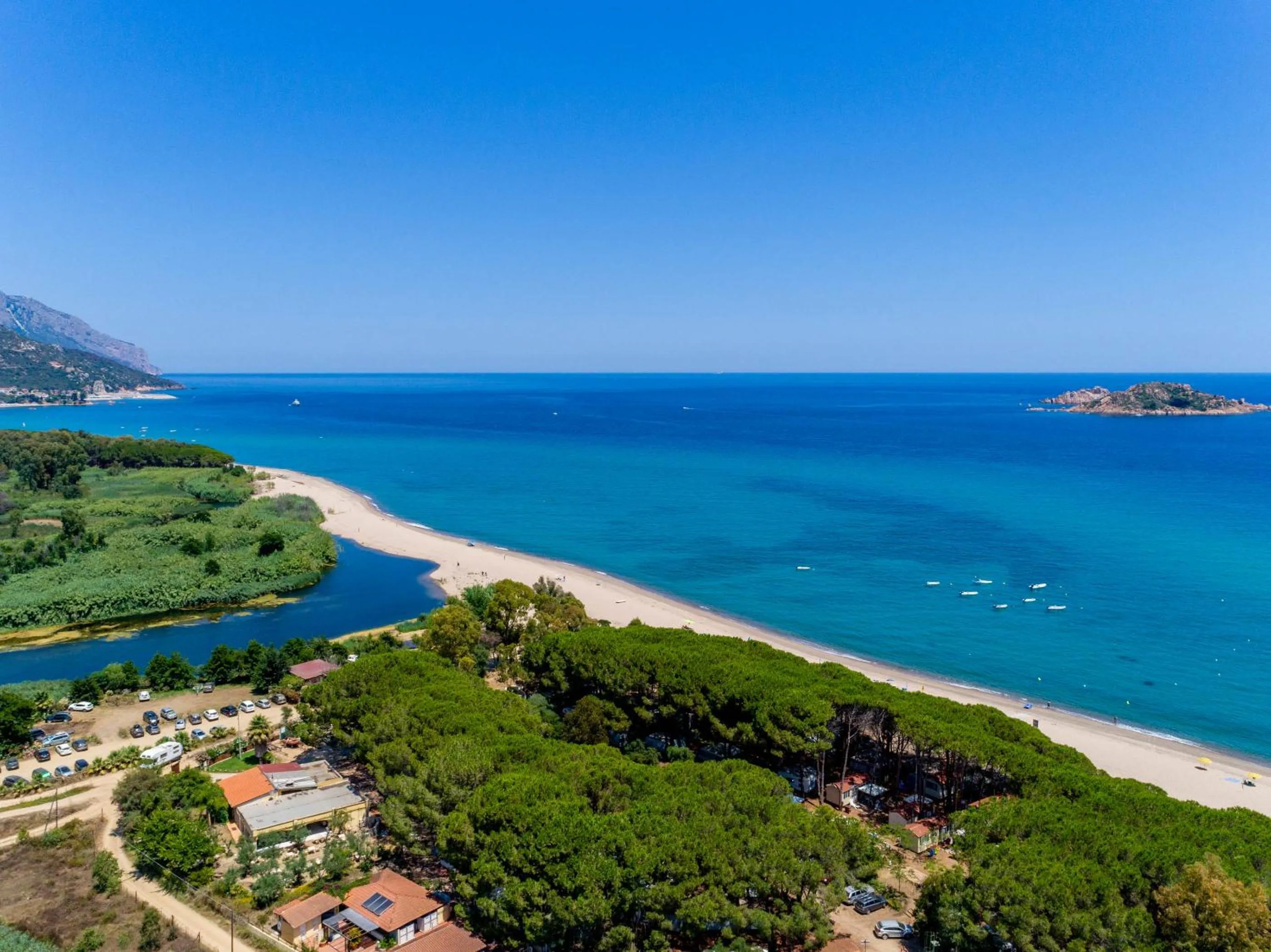 Sea view in Camping&Village Le Cernie