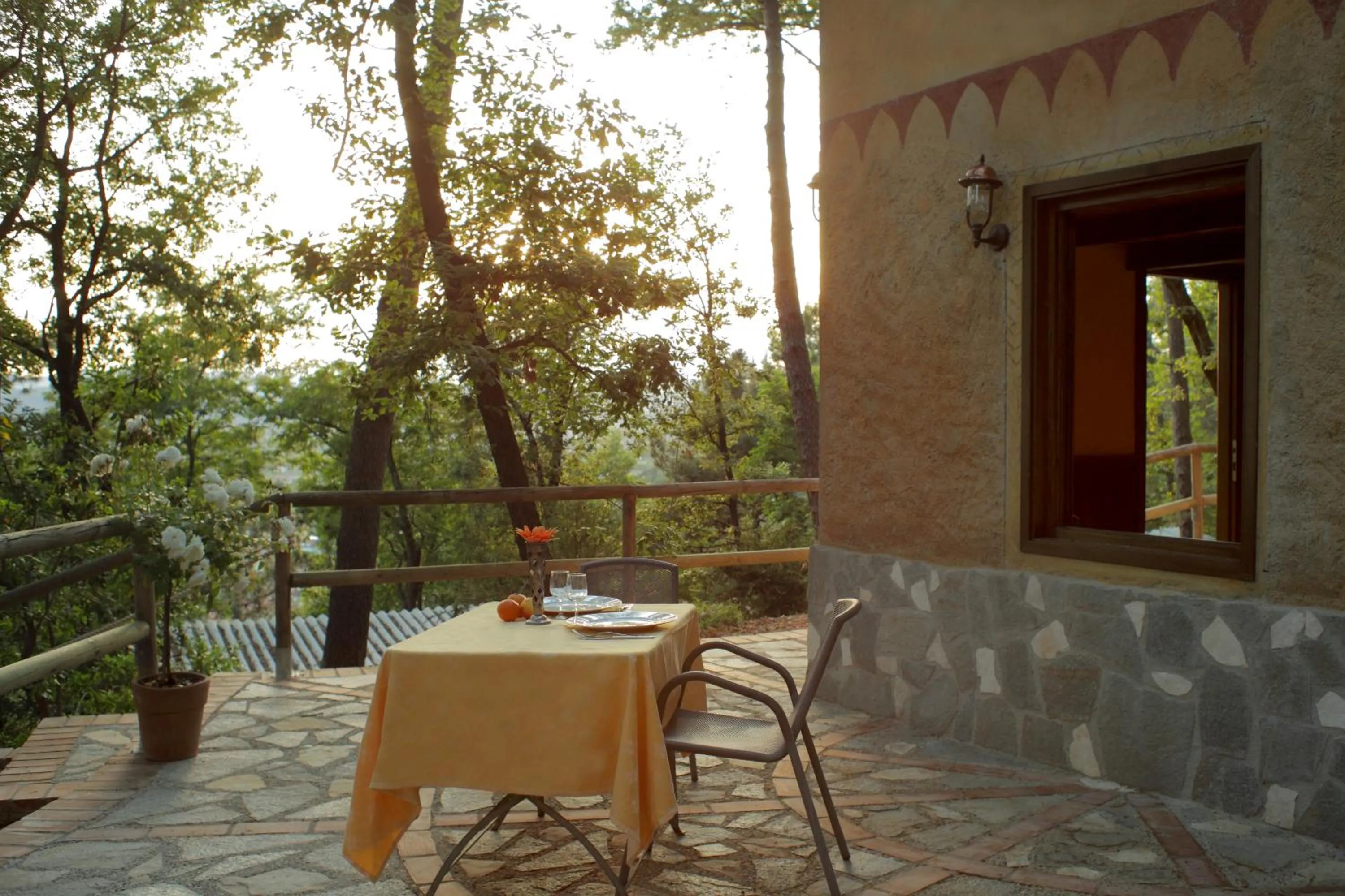 Balcony/Terrace in Ippotur Medieval Resort