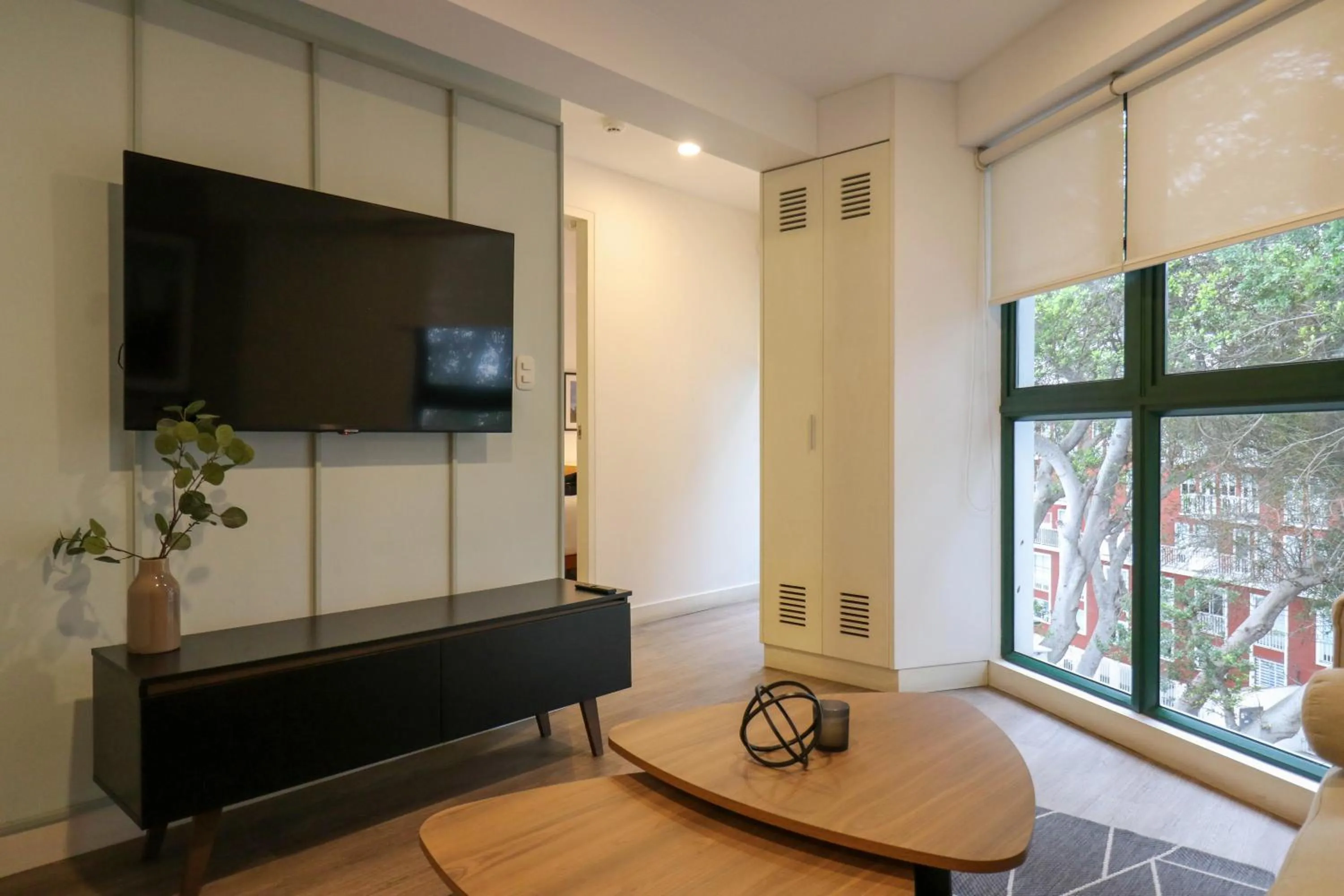 Living room in Monumental by Wynwood House