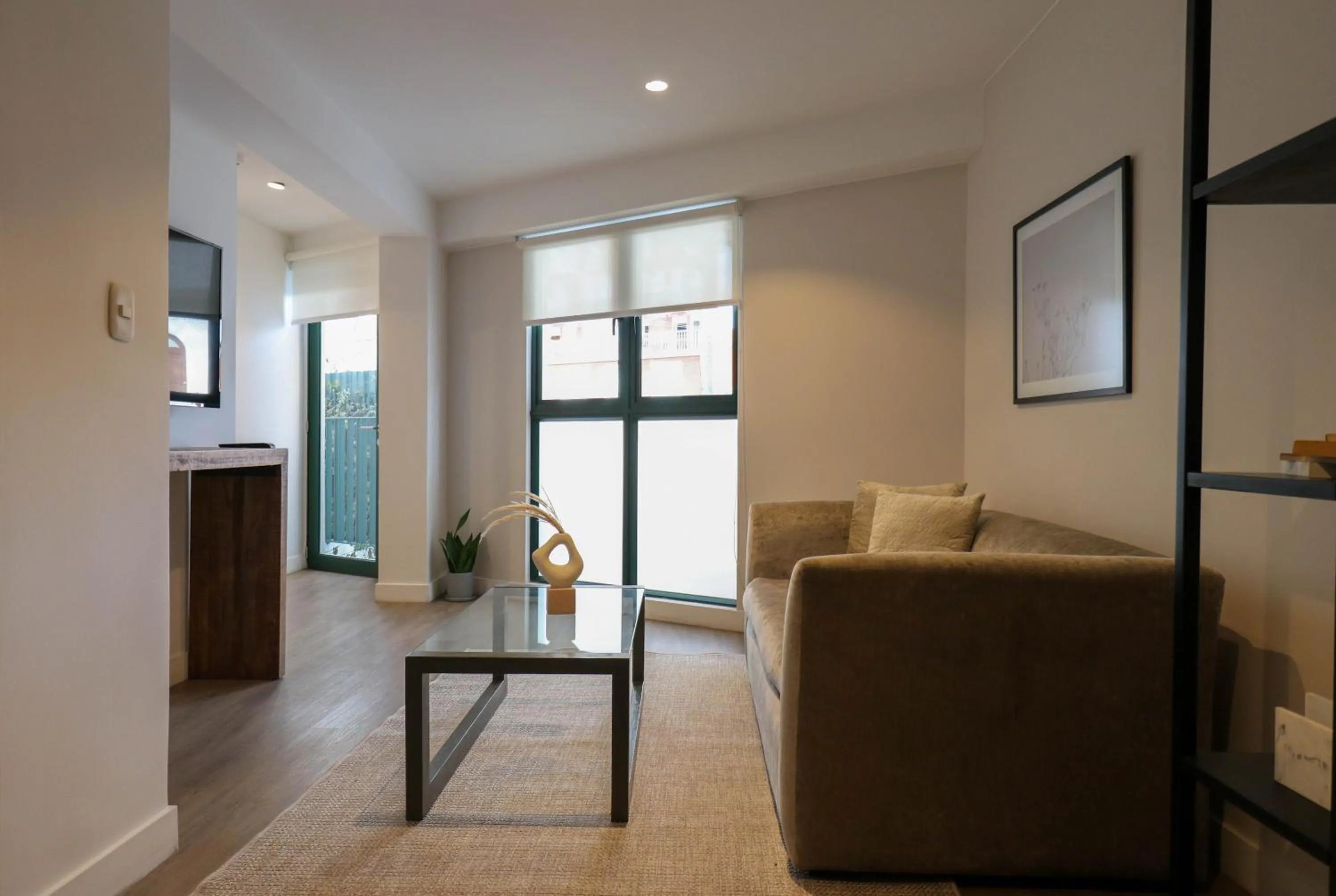 Living room in Monumental by Wynwood House