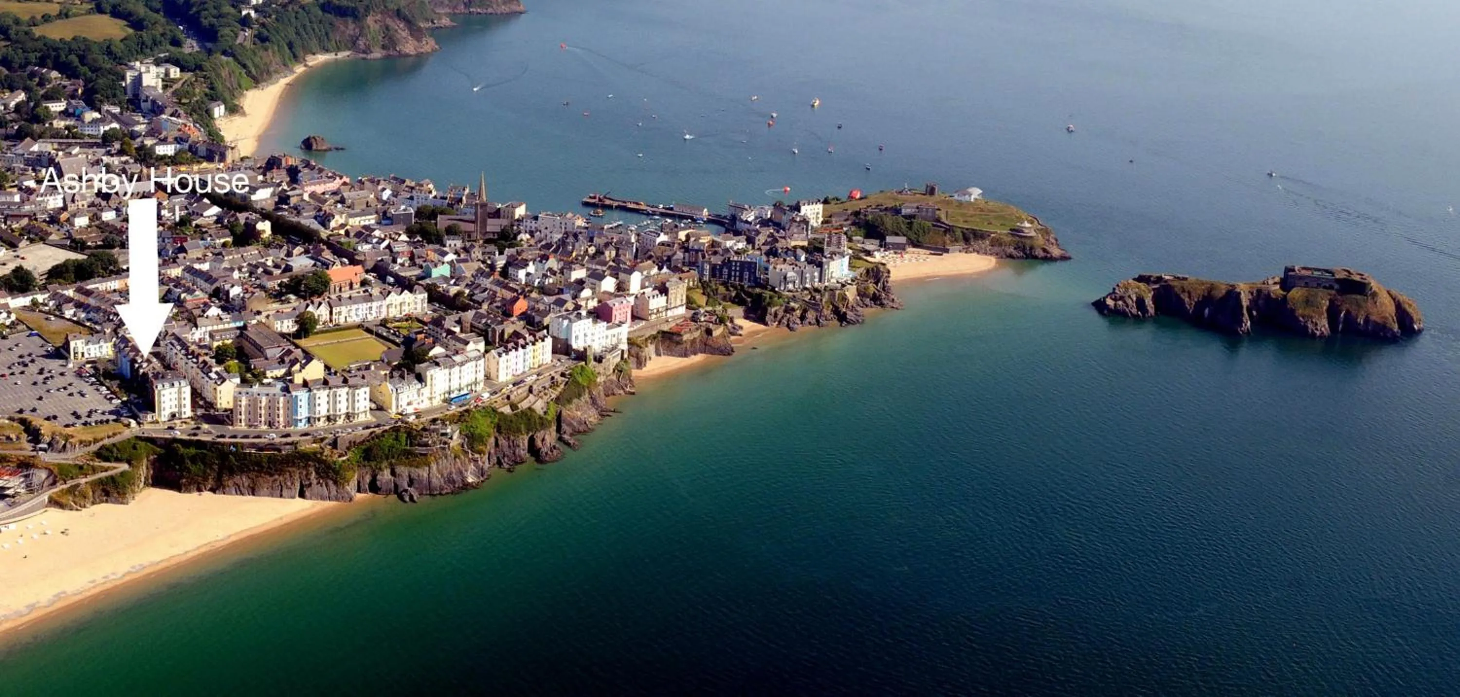 Bird's eye view in Ashby House
