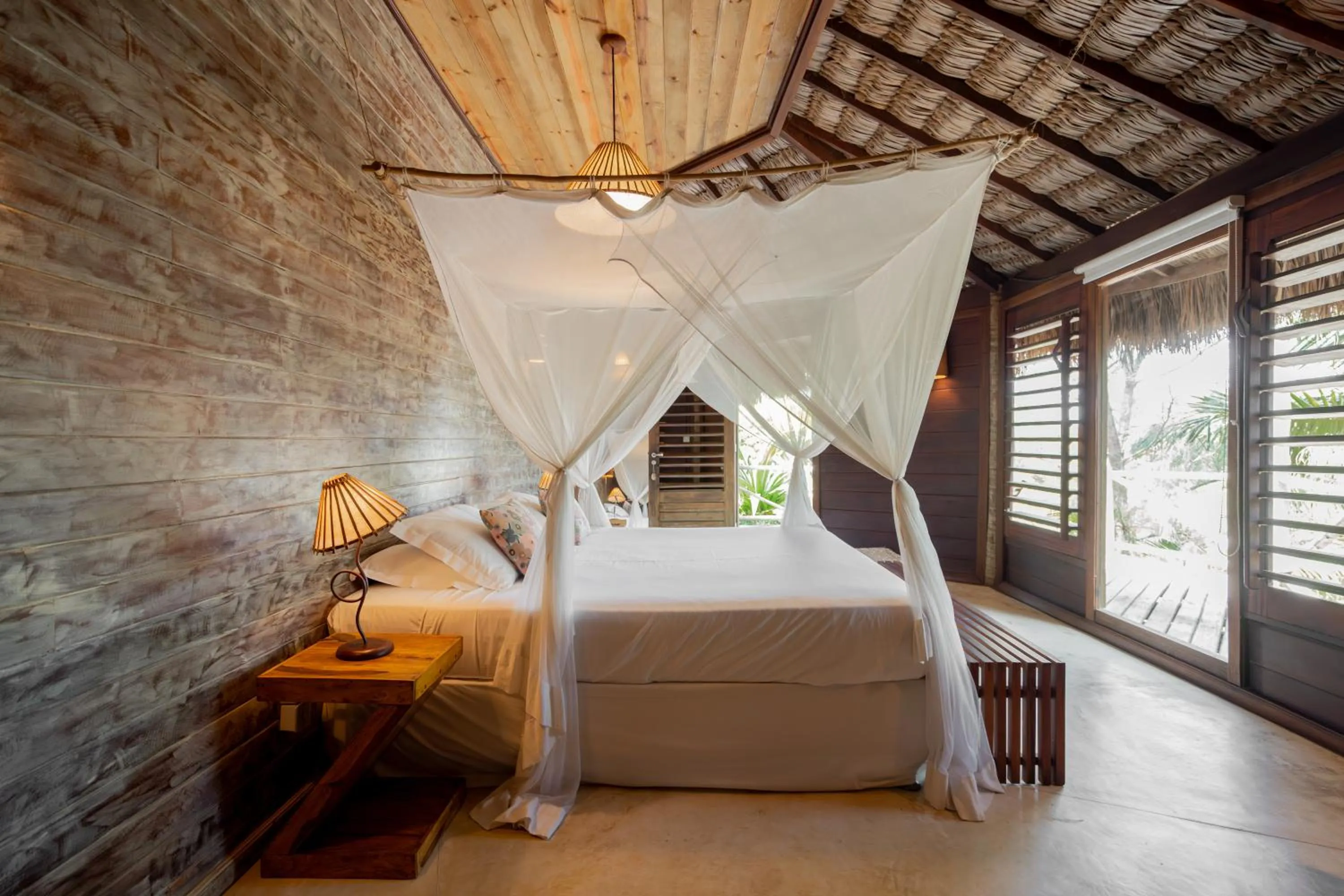 Bed in Villa Mango