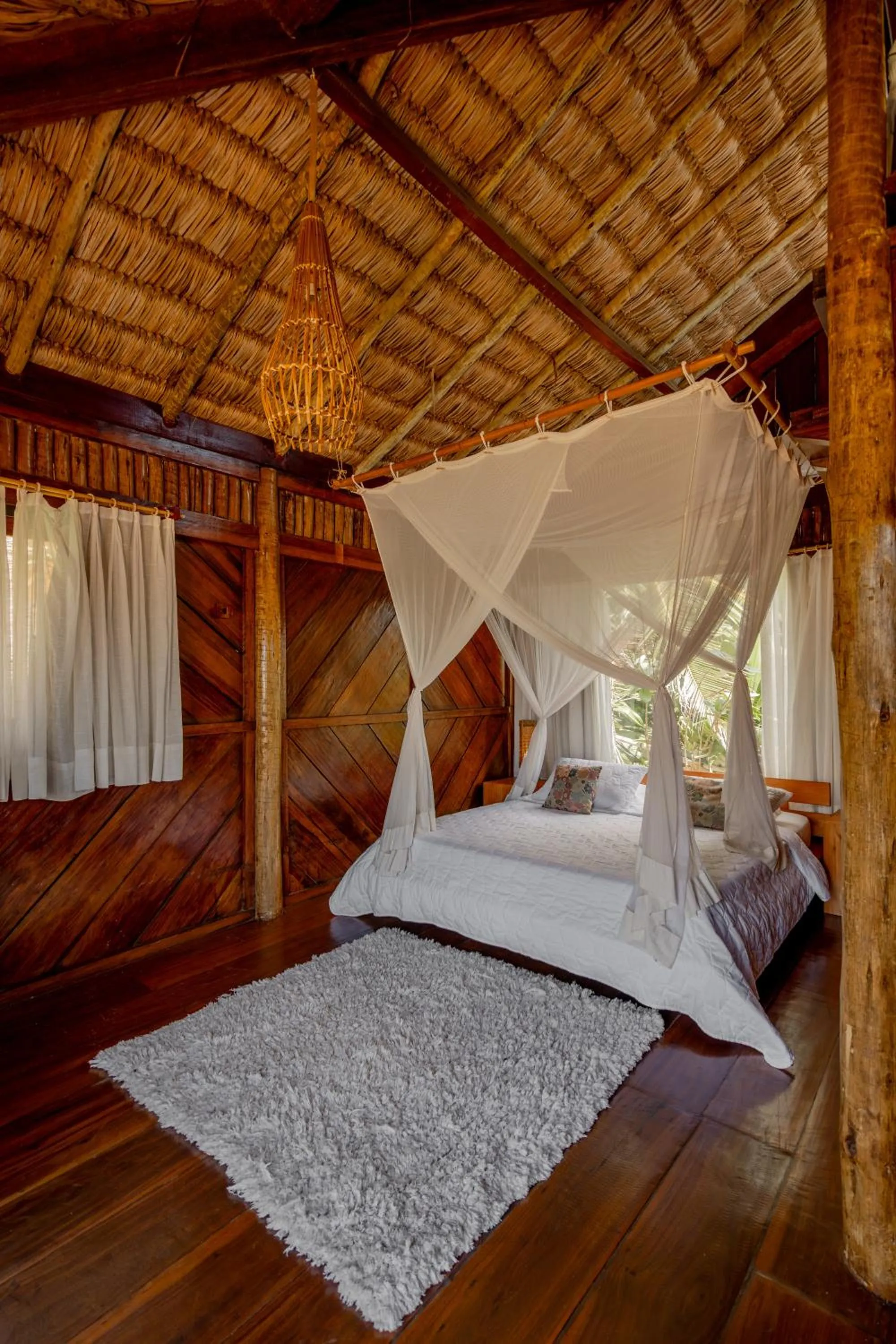 Bed in Villa Mango
