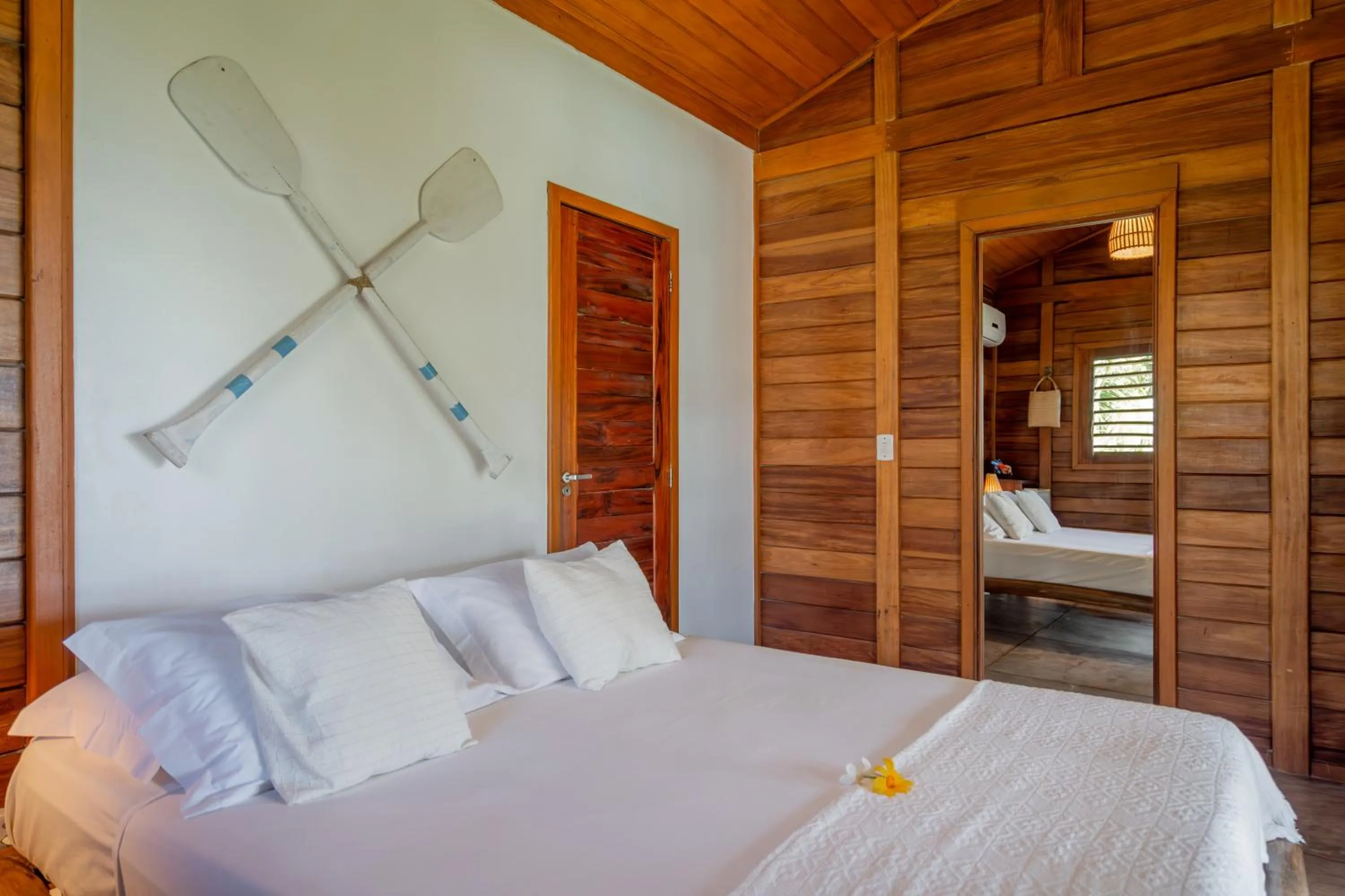 Bed in Villa Mango