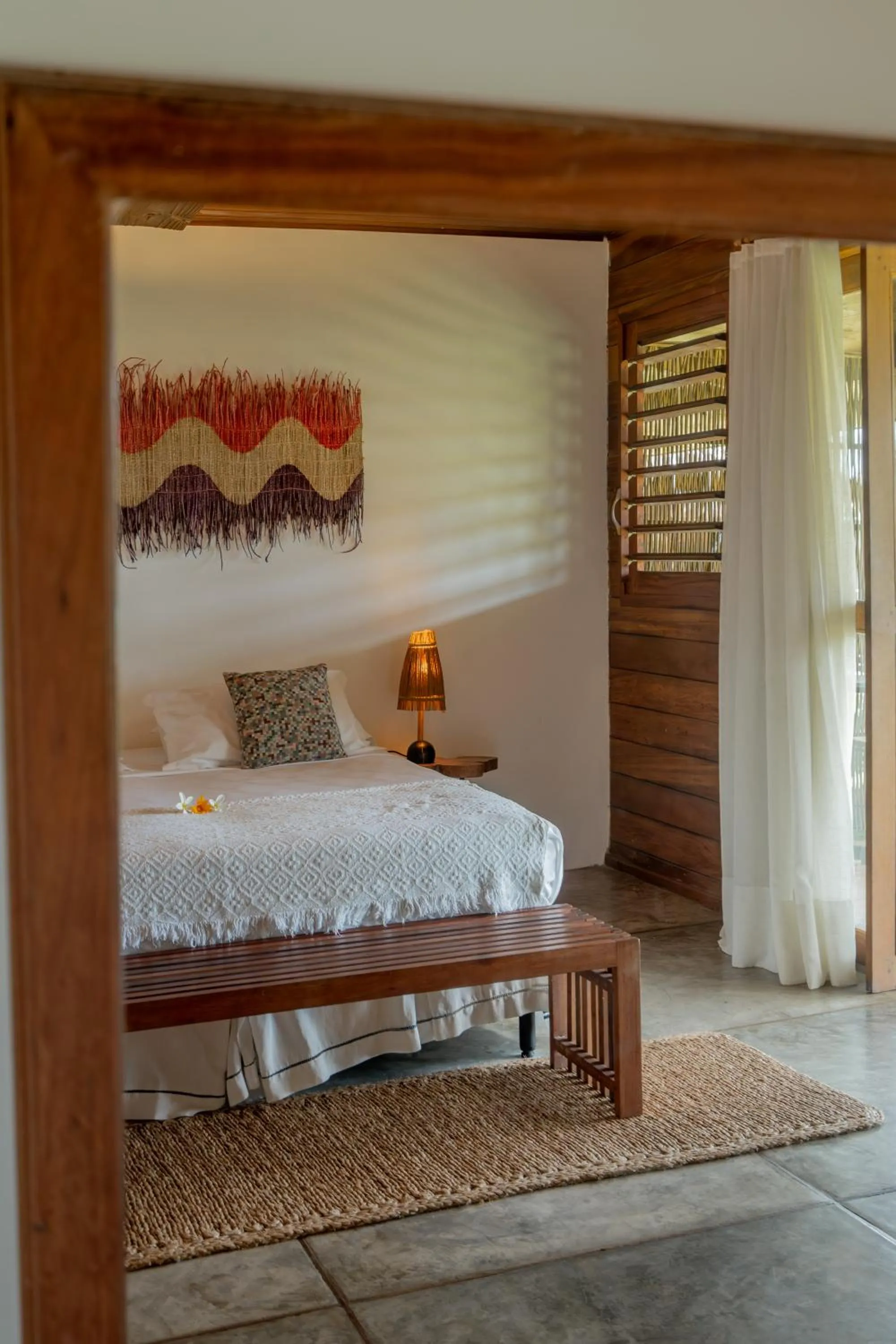 Bed in Villa Mango