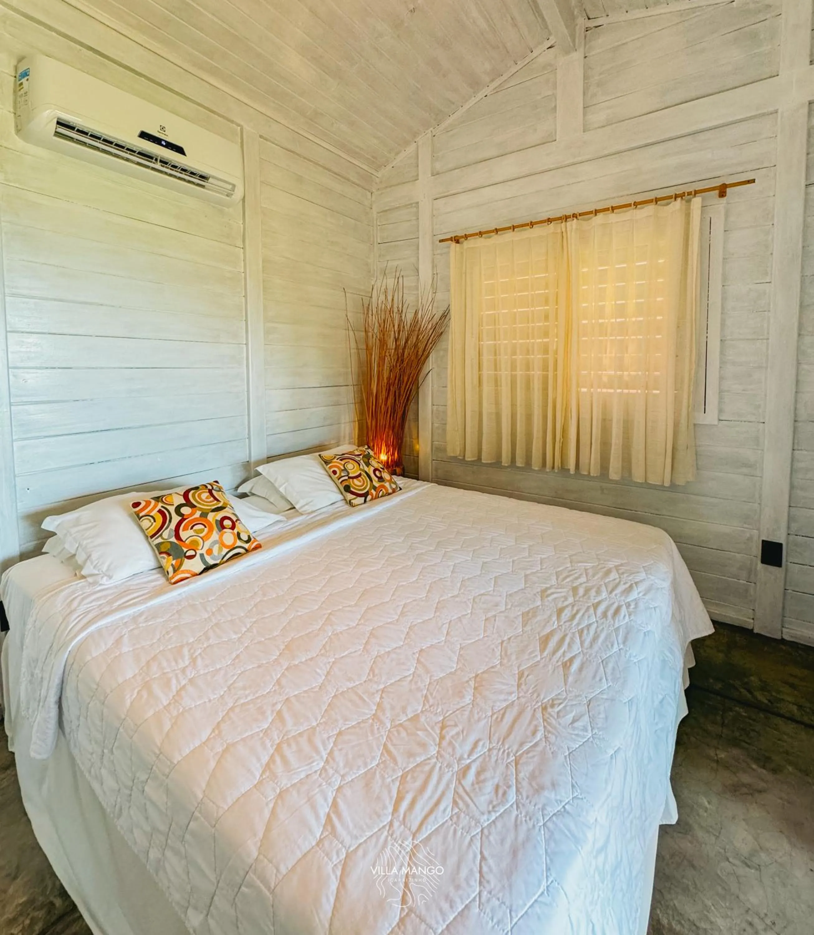 Bedroom, Bed in Villa Mango
