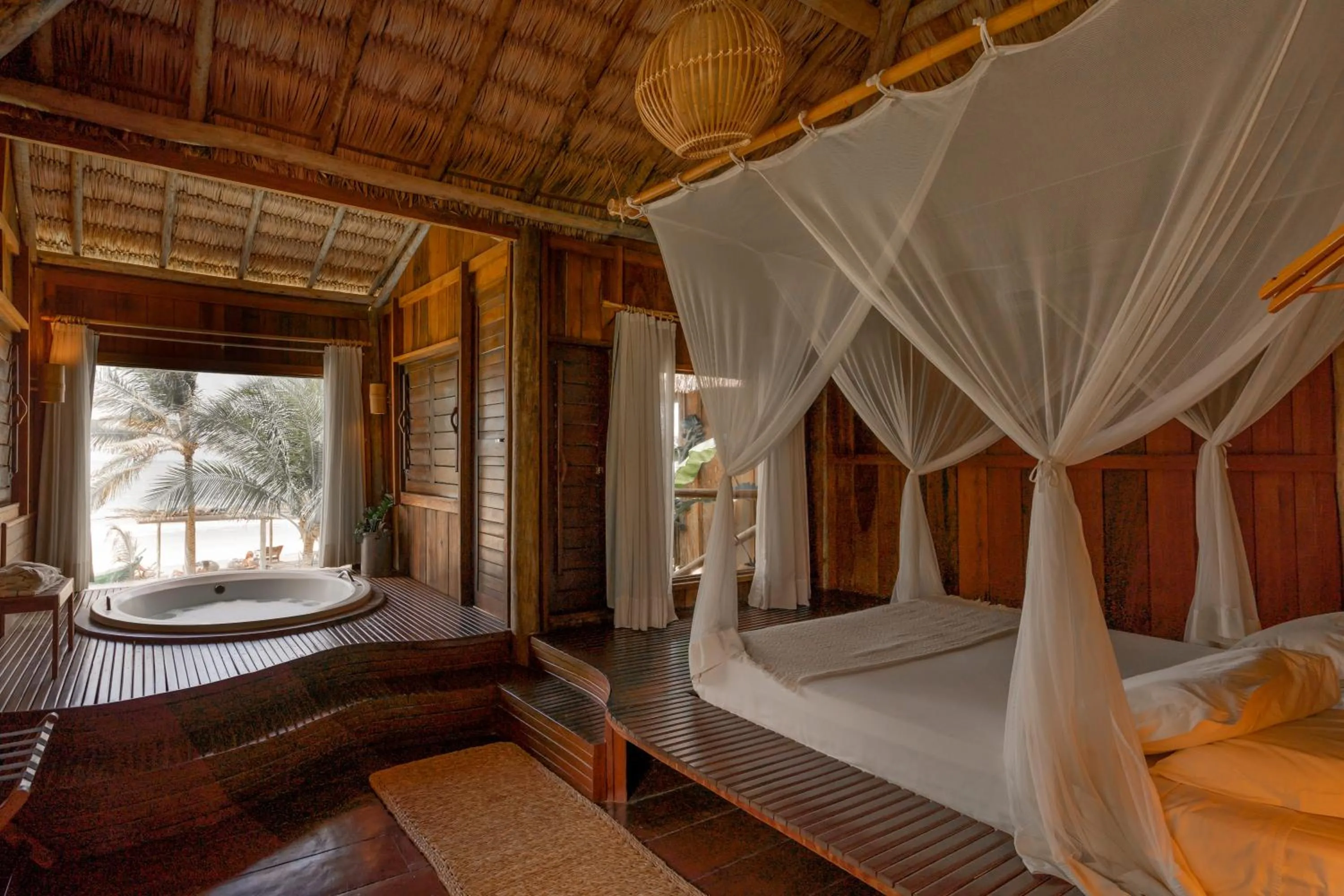 Bed in Villa Mango