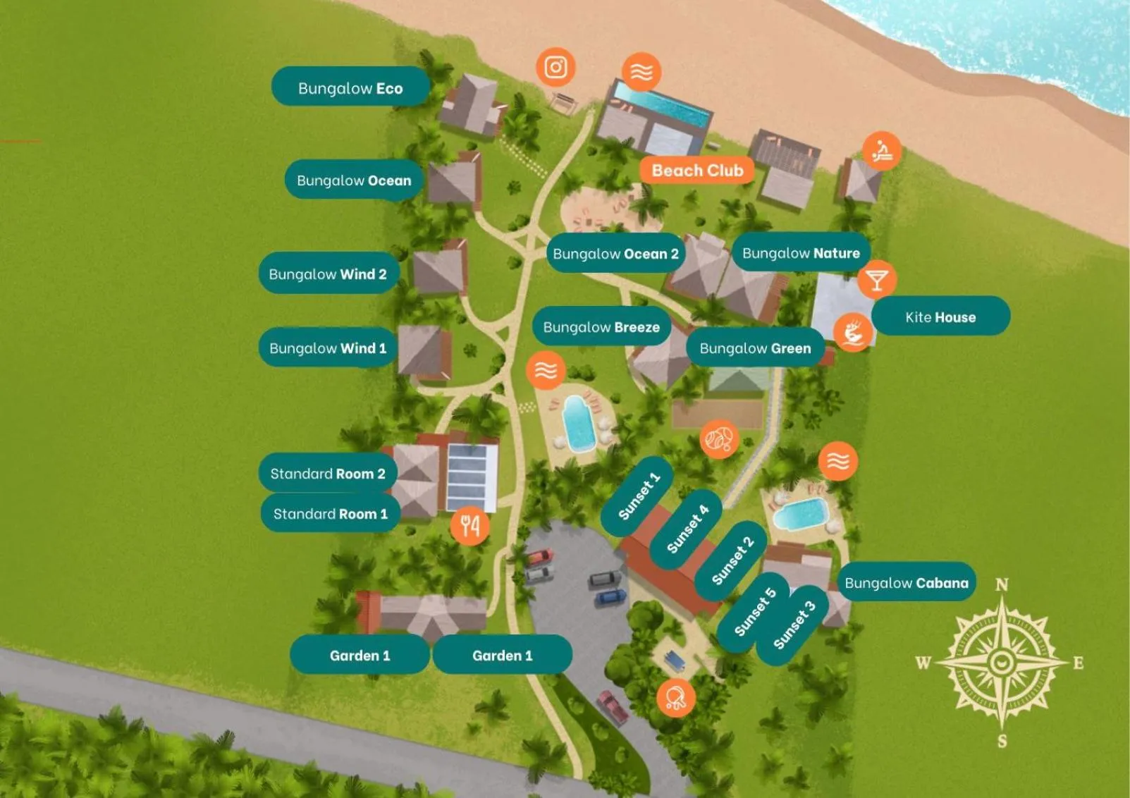 View (from property/room) in Villa Mango