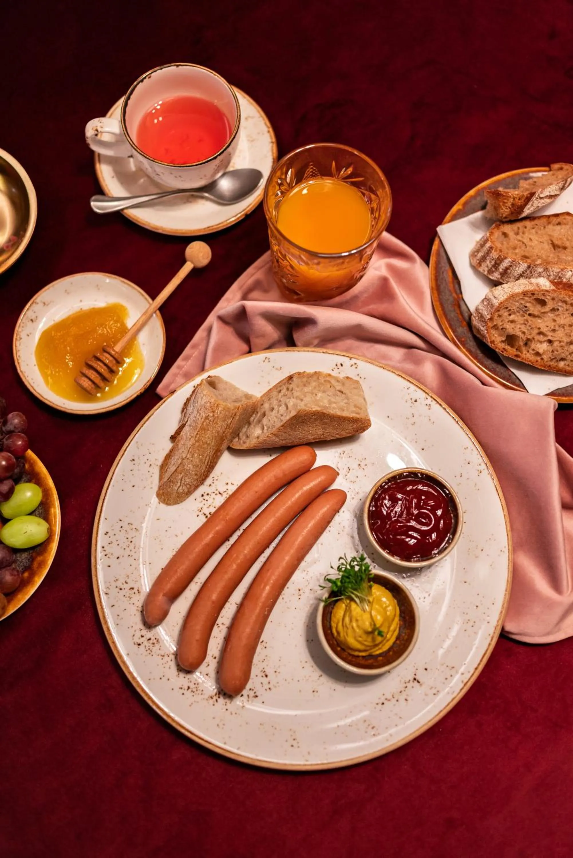 Breakfast in Klaudia's Hotel & Restaurant at Golf Resort, Bač Šamorín