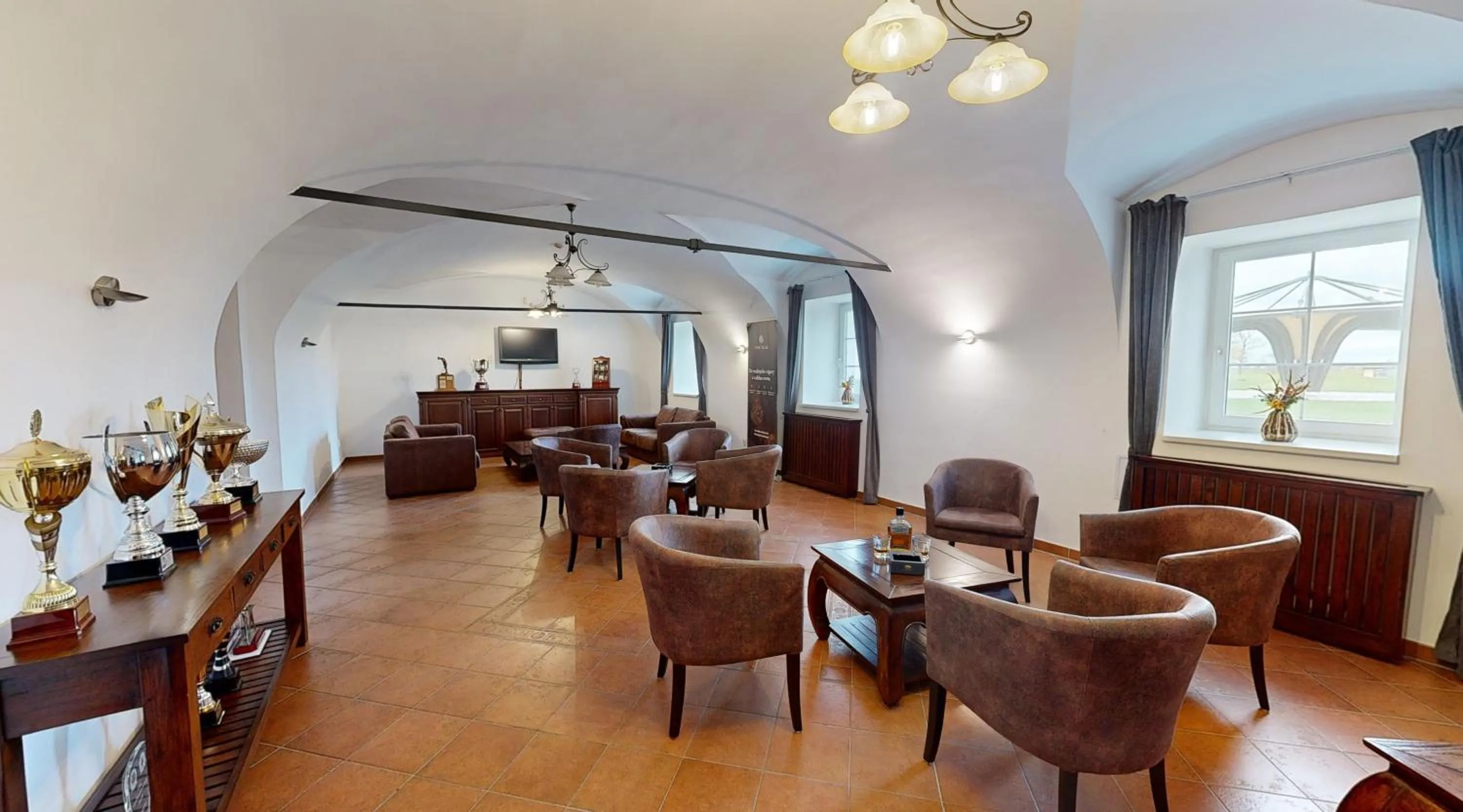 Lounge or bar in Klaudia's Hotel & Restaurant at Golf Resort, Bač Šamorín