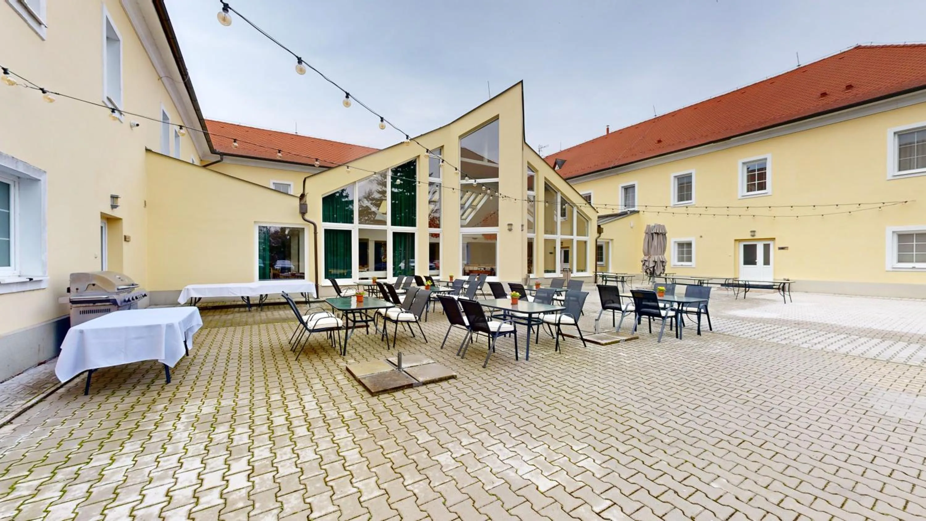 Property building in Klaudia's Hotel & Restaurant at Golf Resort, Bač Šamorín