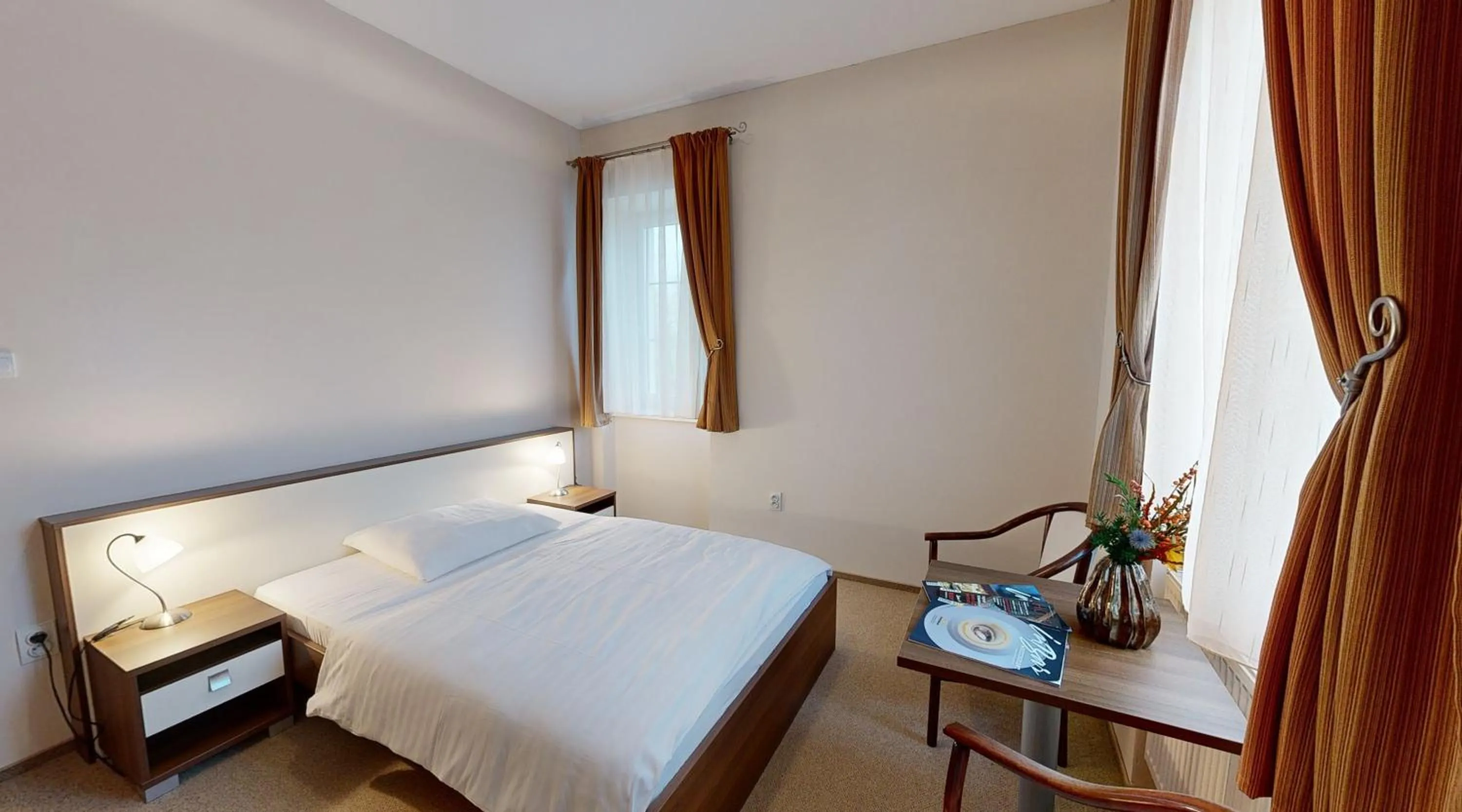 Bedroom, Bed in Klaudia's Hotel & Restaurant at Golf Resort, Bač Šamorín