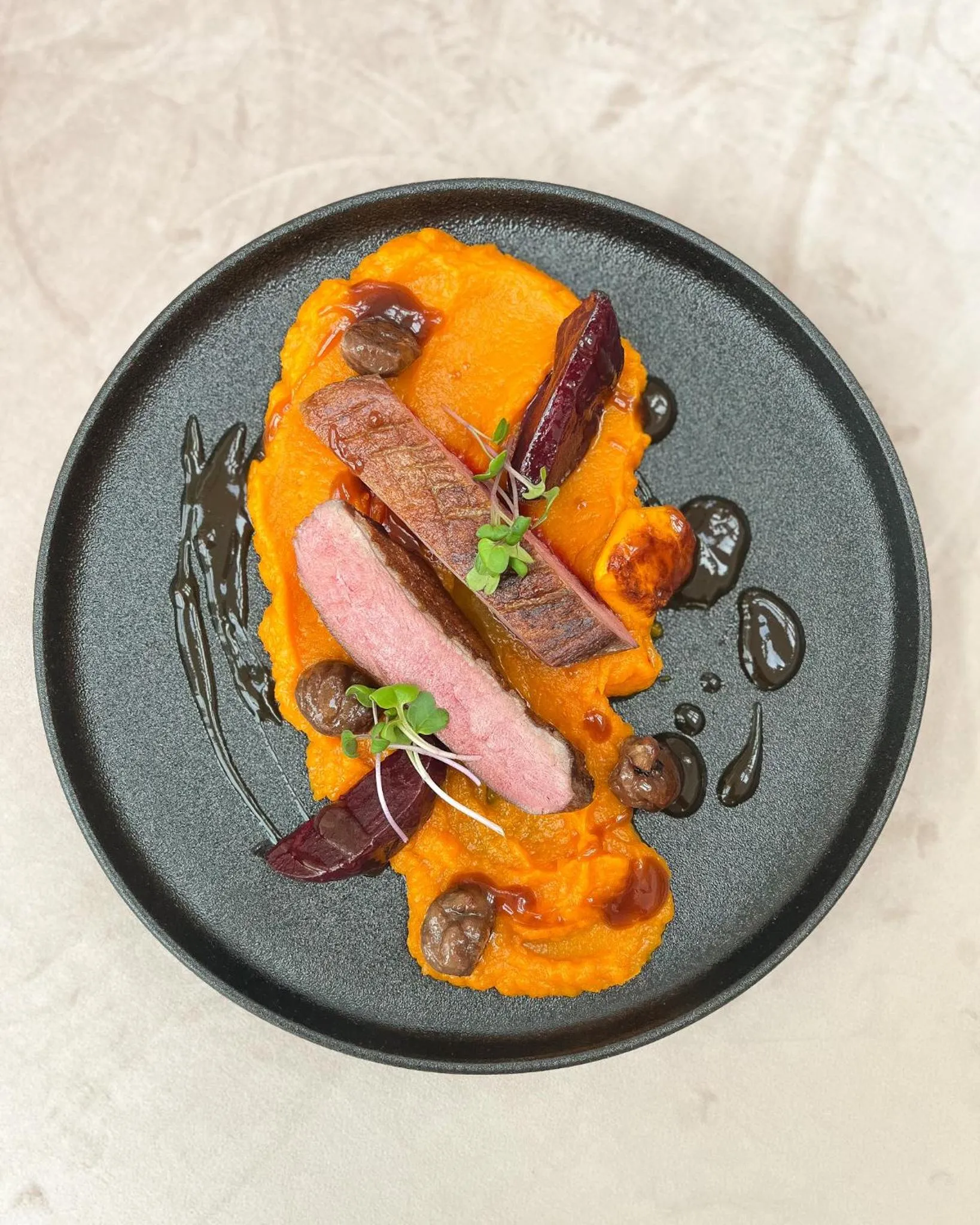 Food and drinks in Klaudia's Hotel & Restaurant at Golf Resort, Bač Šamorín