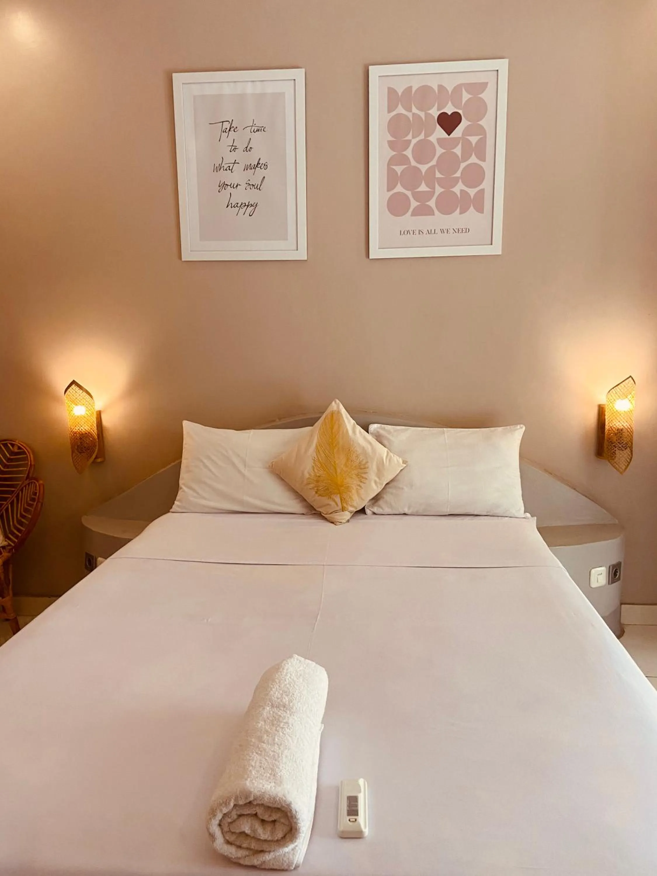 Bed in Follow Your Dreams Gili Air