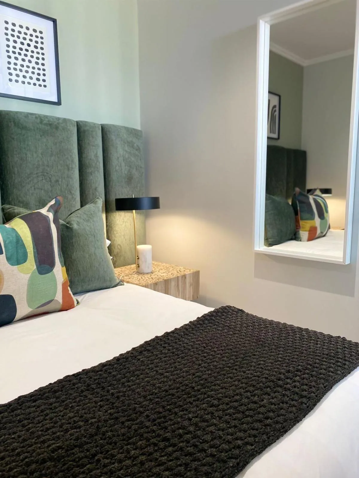 Bed in Executive Apartment at Ellipse Waterfall