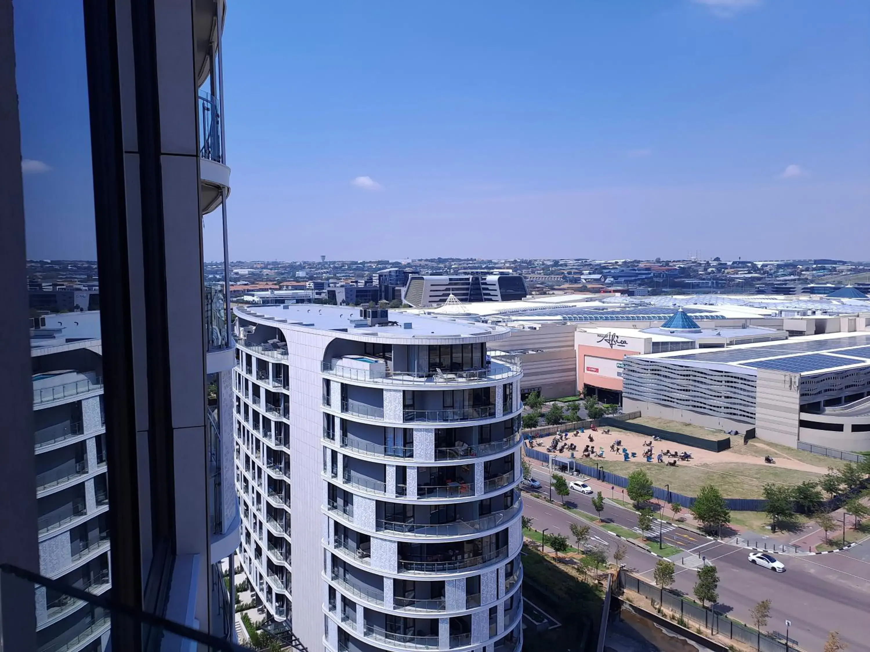 View (from property/room) in Executive Apartment at Ellipse Waterfall View (from property/room) in Executive Apartment at Ellipse Waterfall