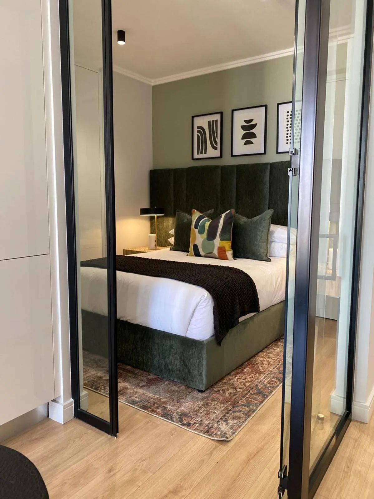 Bed in Executive Apartment at Ellipse Waterfall