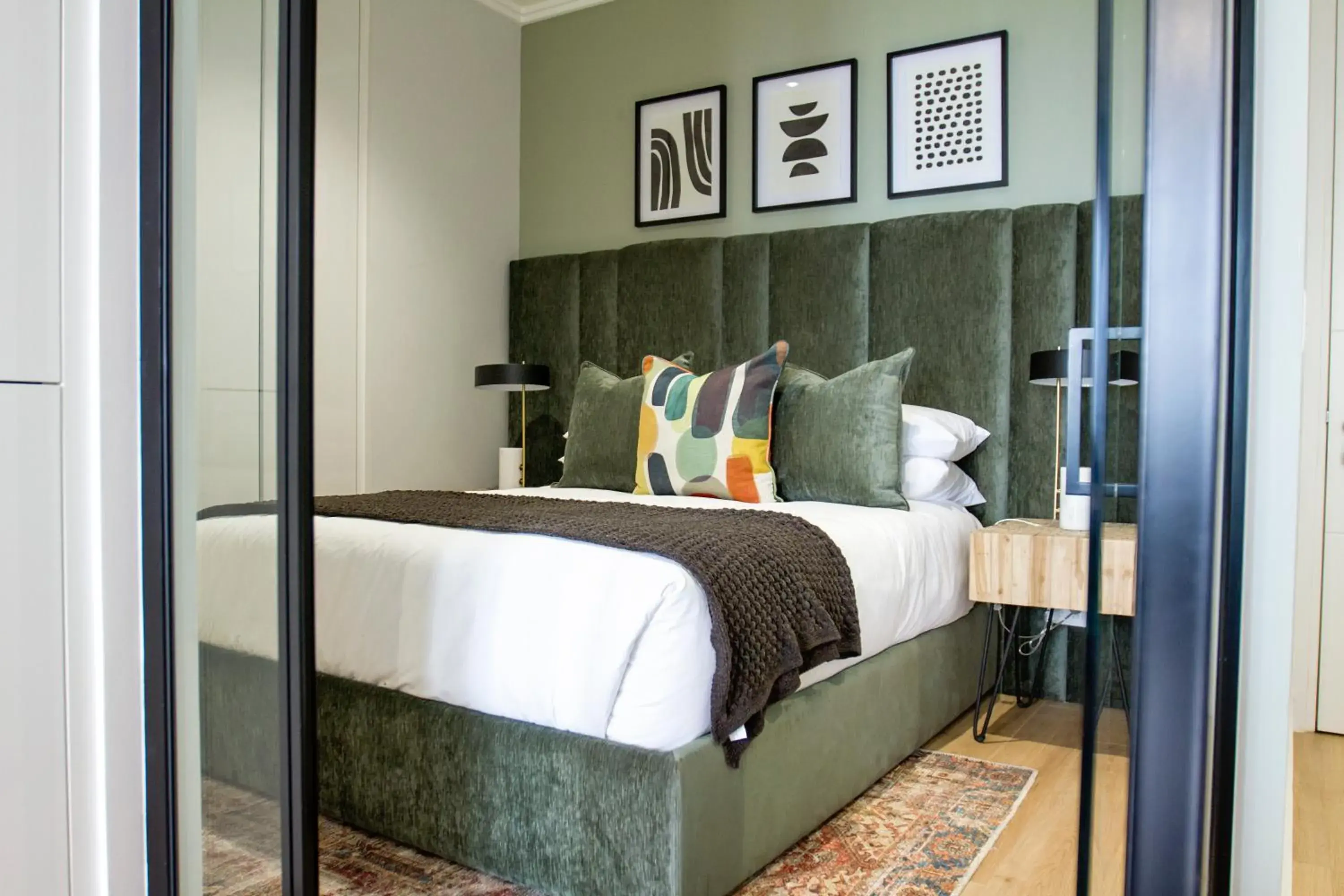 Bedroom, Bed in Executive Apartment at Ellipse Waterfall Bedroom, Bed in Executive Apartment at Ellipse Waterfall