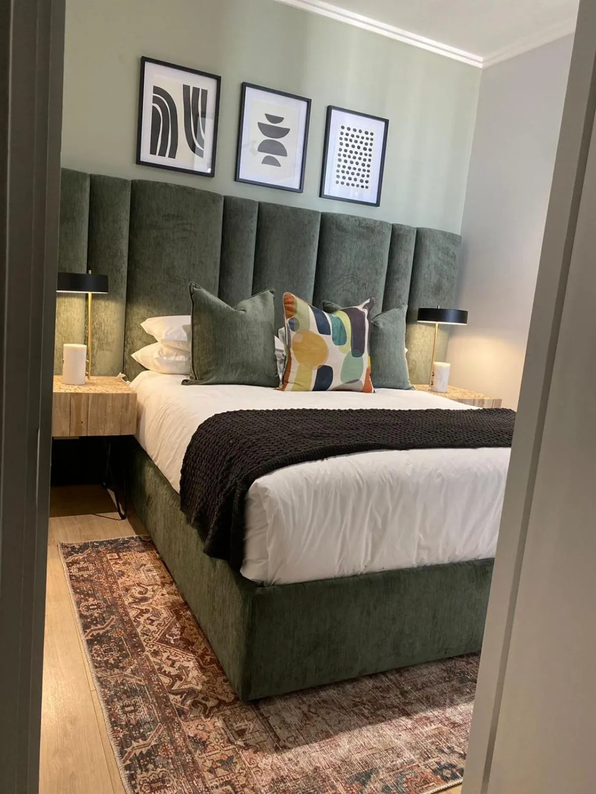 Bed in Executive Apartment at Ellipse Waterfall