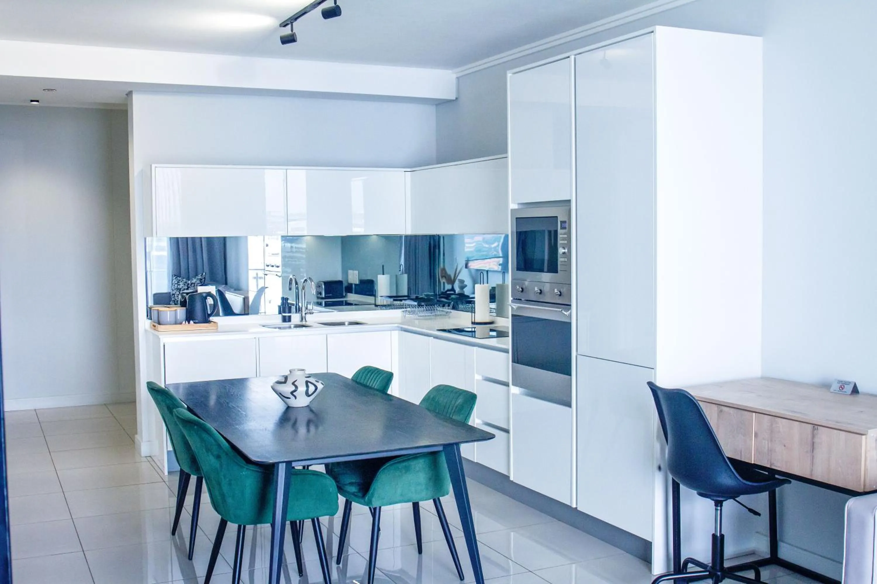 Kitchen or kitchenette in Executive Apartment at Ellipse Waterfall