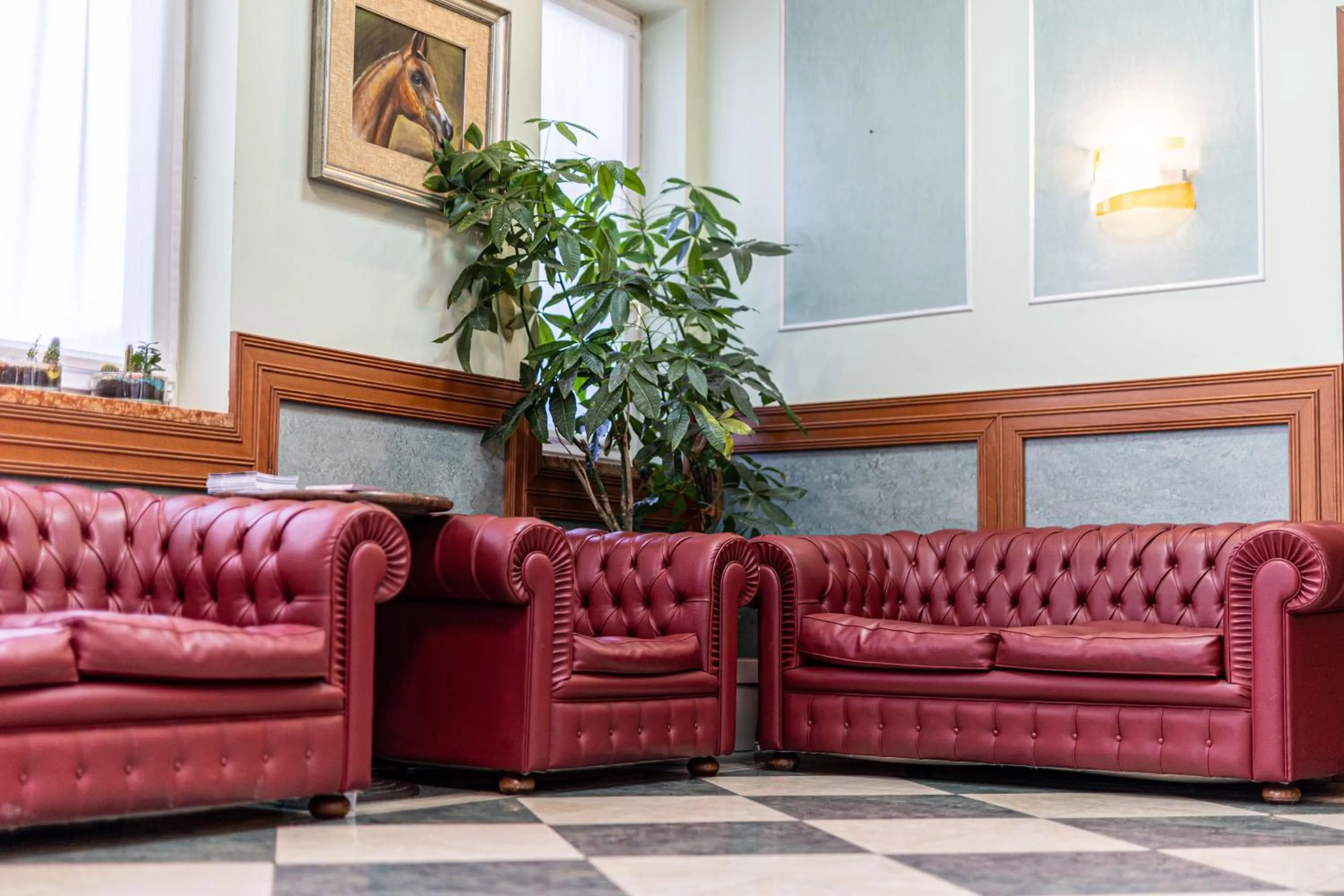 Lobby or reception in Hotel Mary