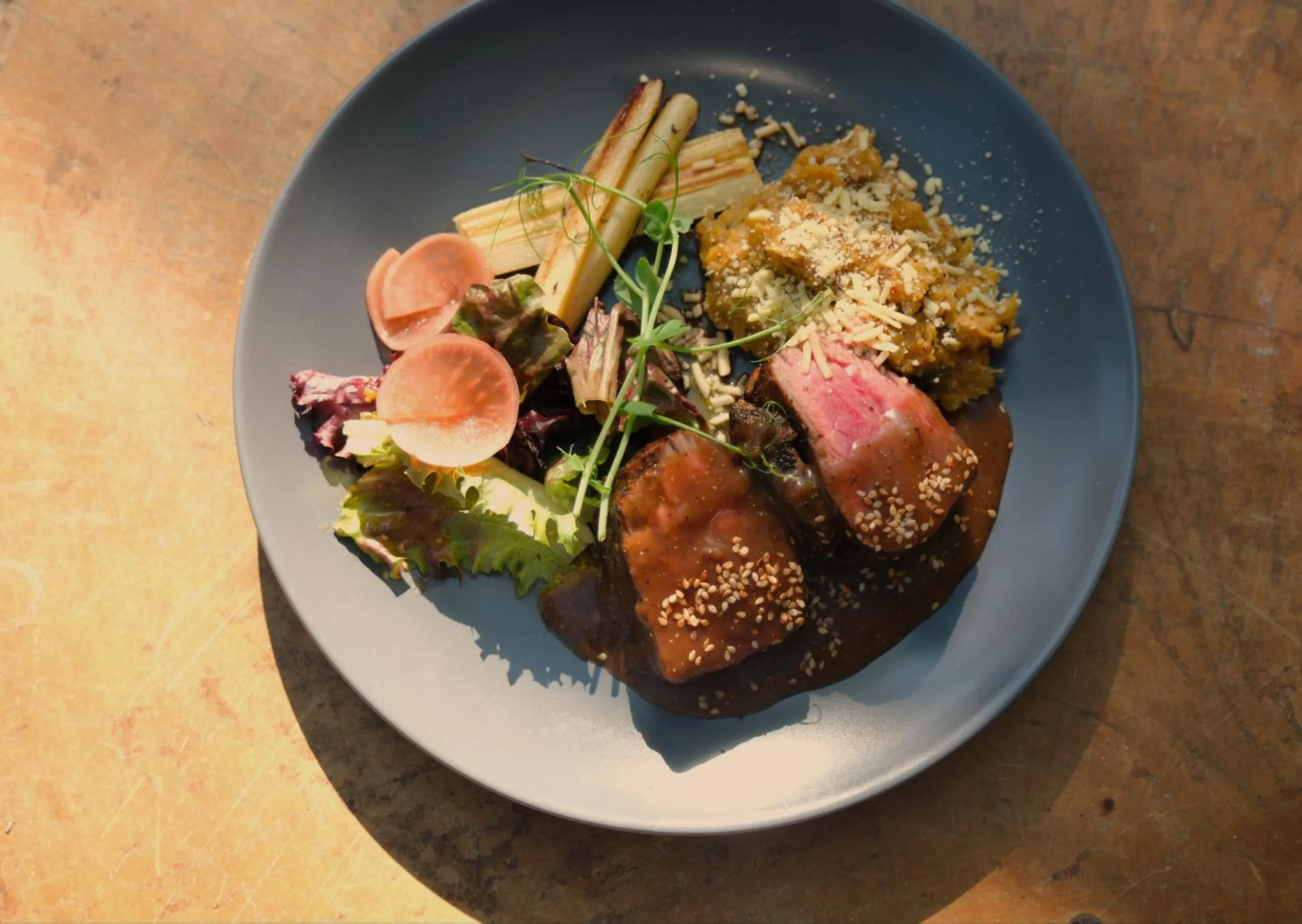 Food in Santuario Playa Bonita