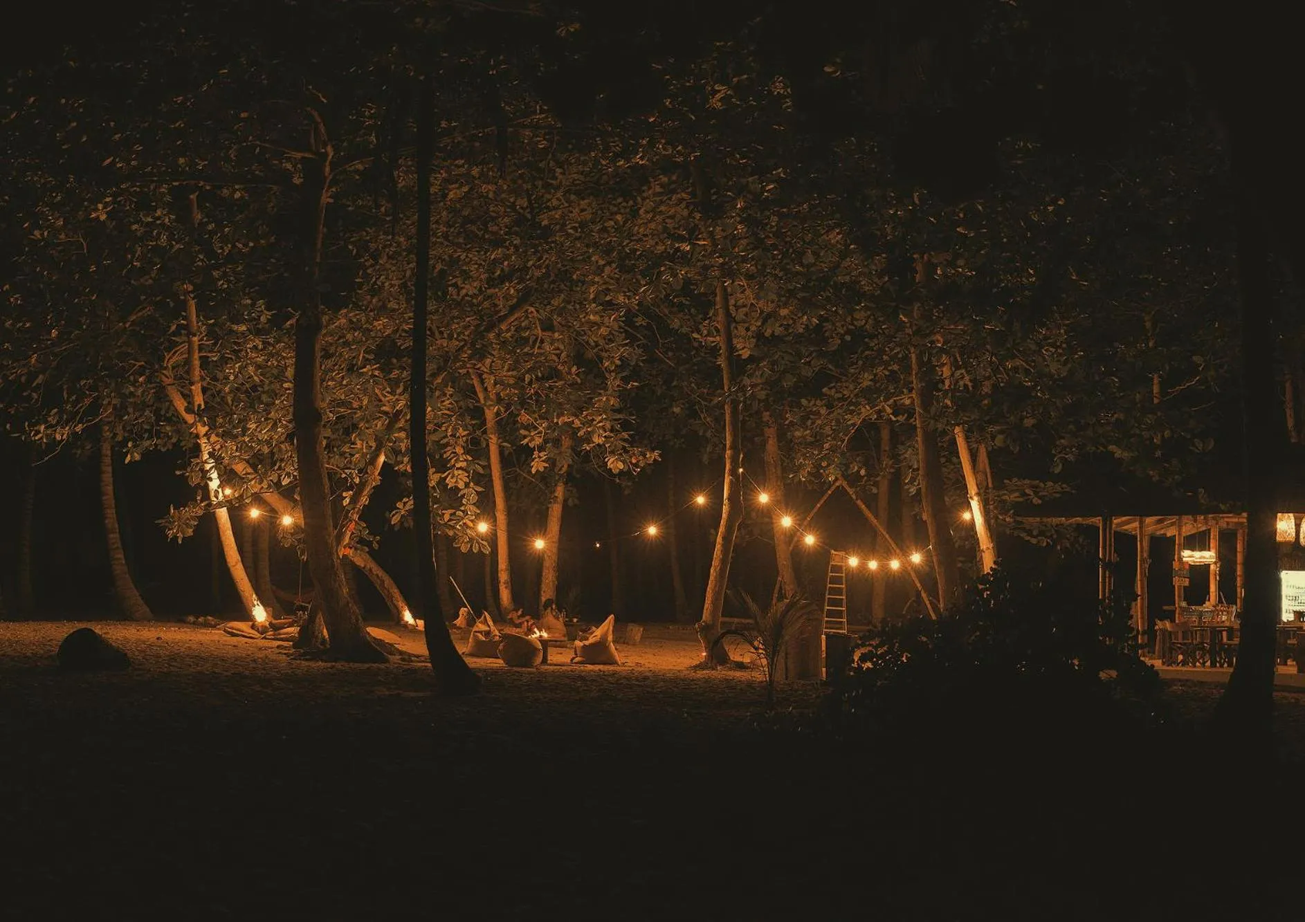 Natural landscape in Santuario Playa Bonita