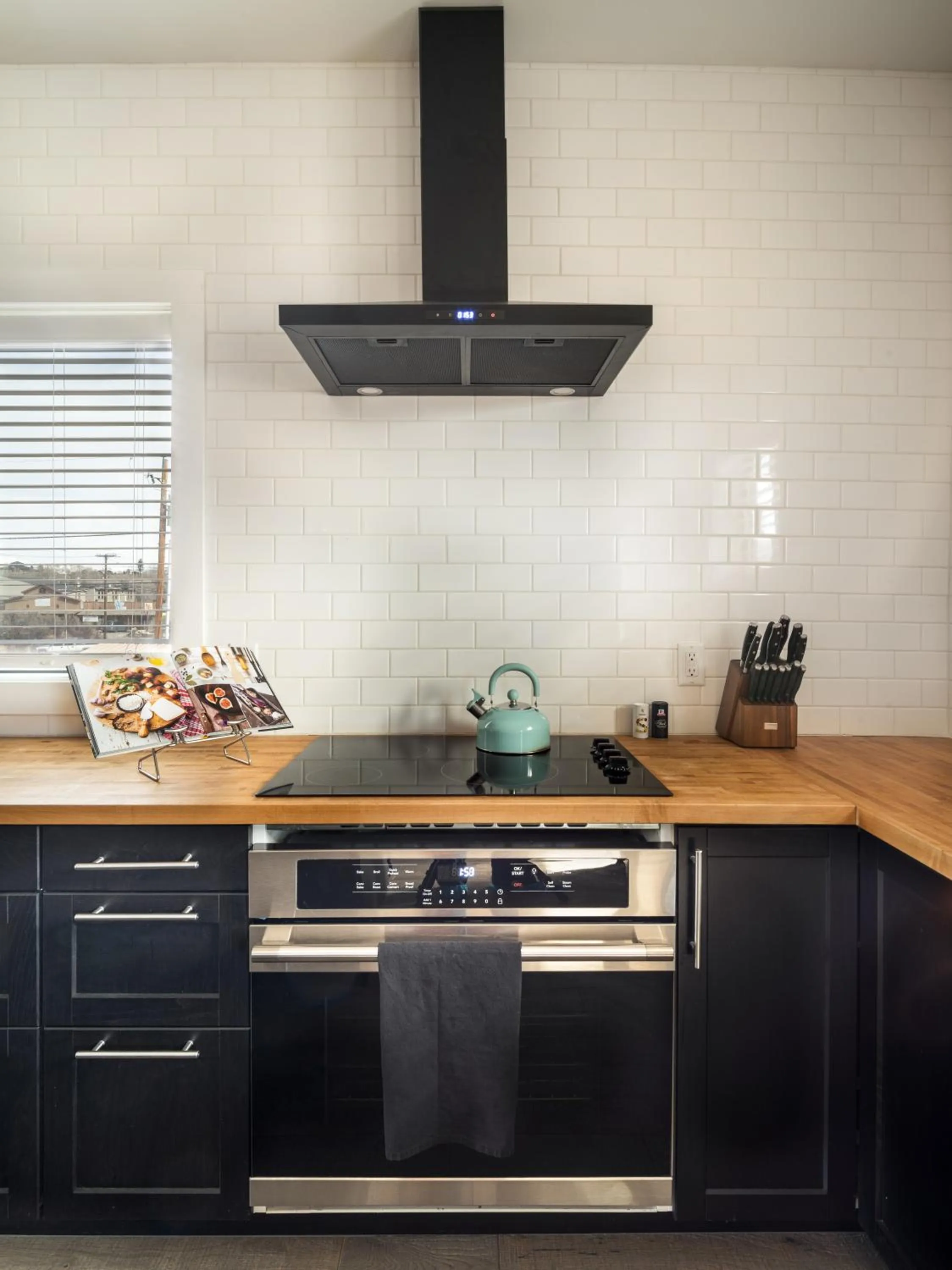 kitchen in Wallace BNB