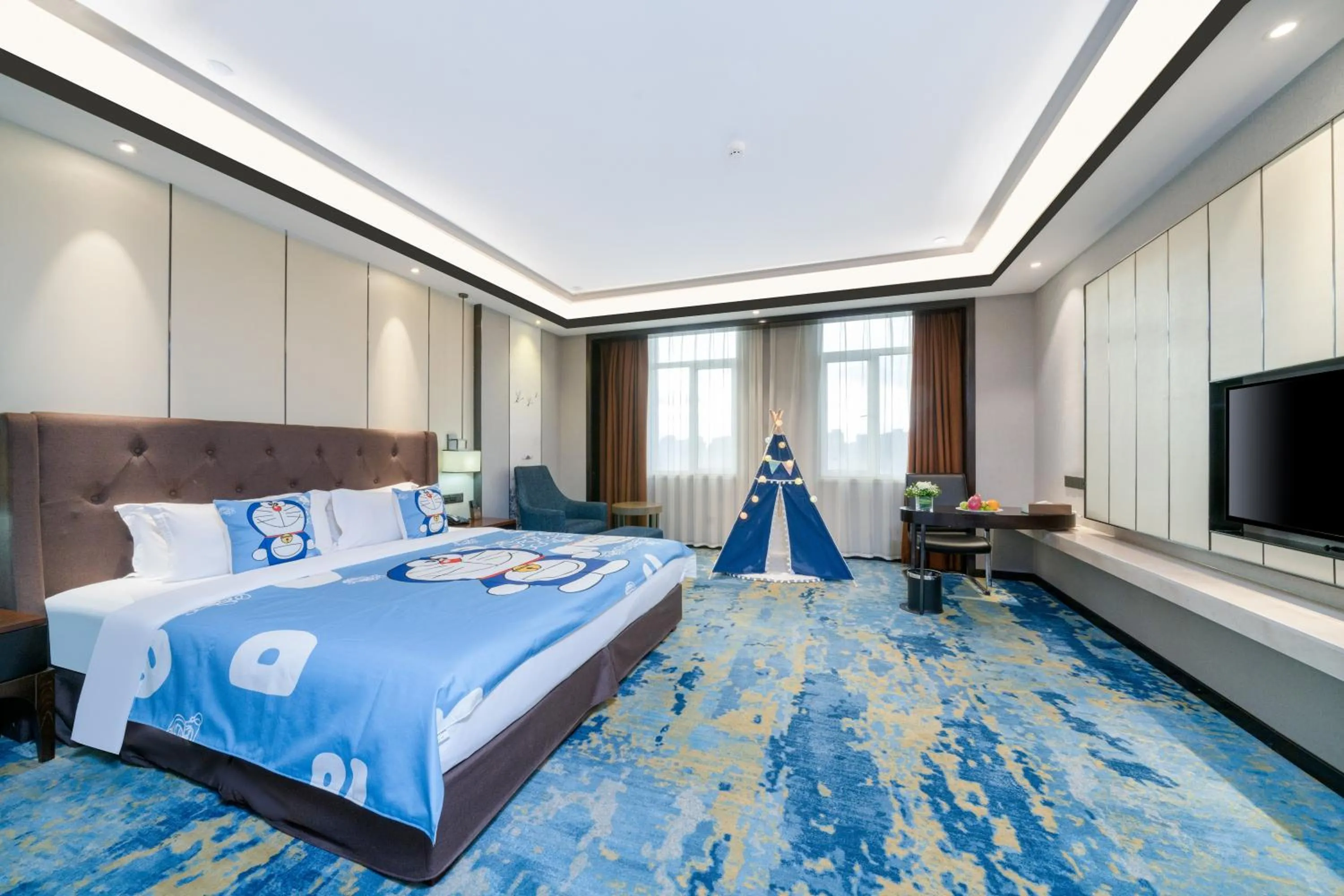 Bed in ME Yinhe International Hotel