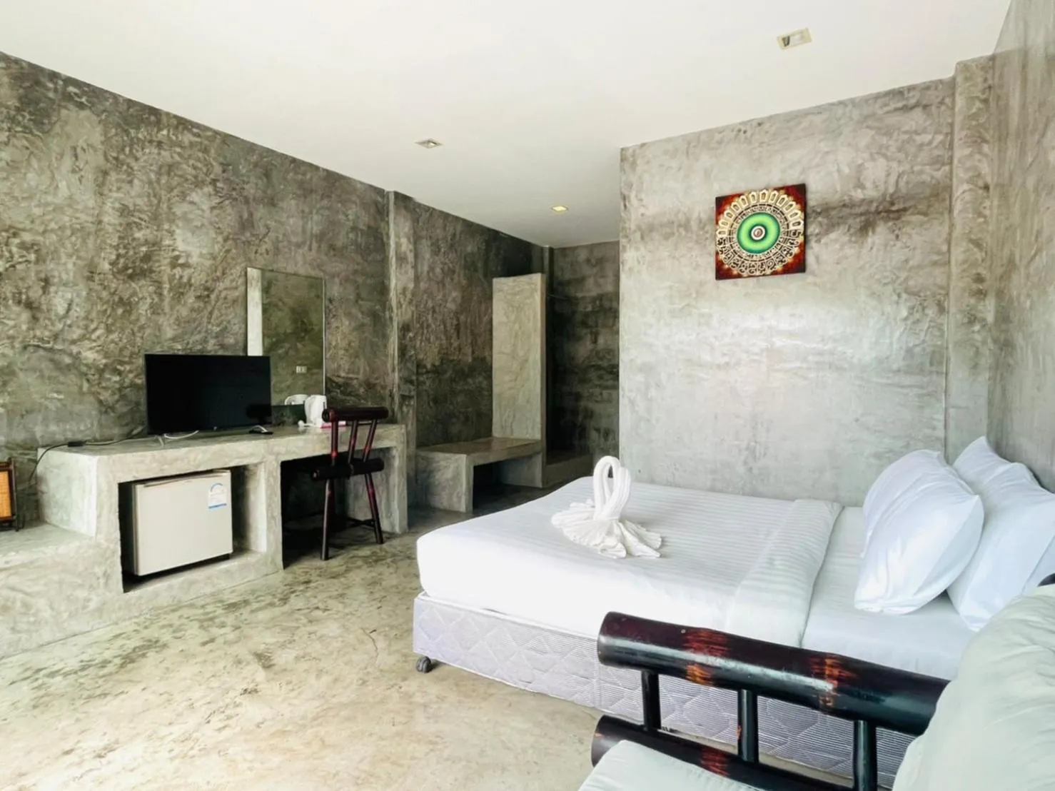 TV and multimedia, Bed in The Sea Resort Haad Rin