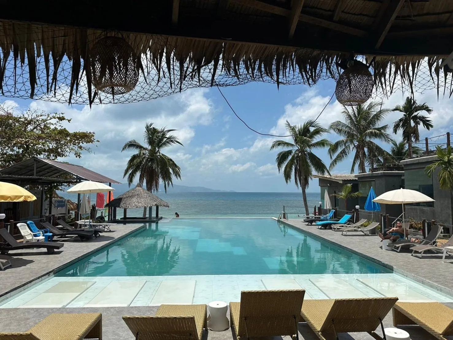 Swimming pool in The Sea Resort Haad Rin