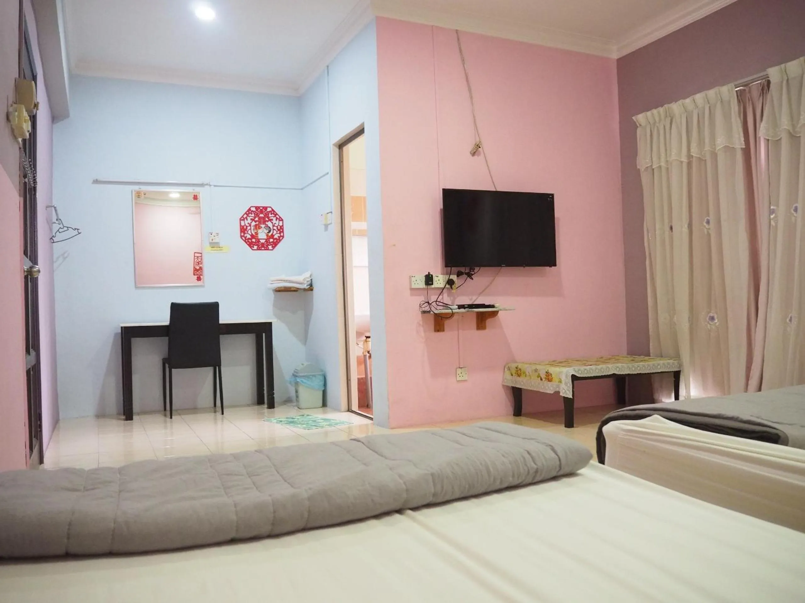 Bedroom, Bed in OYO Homes 90575 CK Bahau Homestay