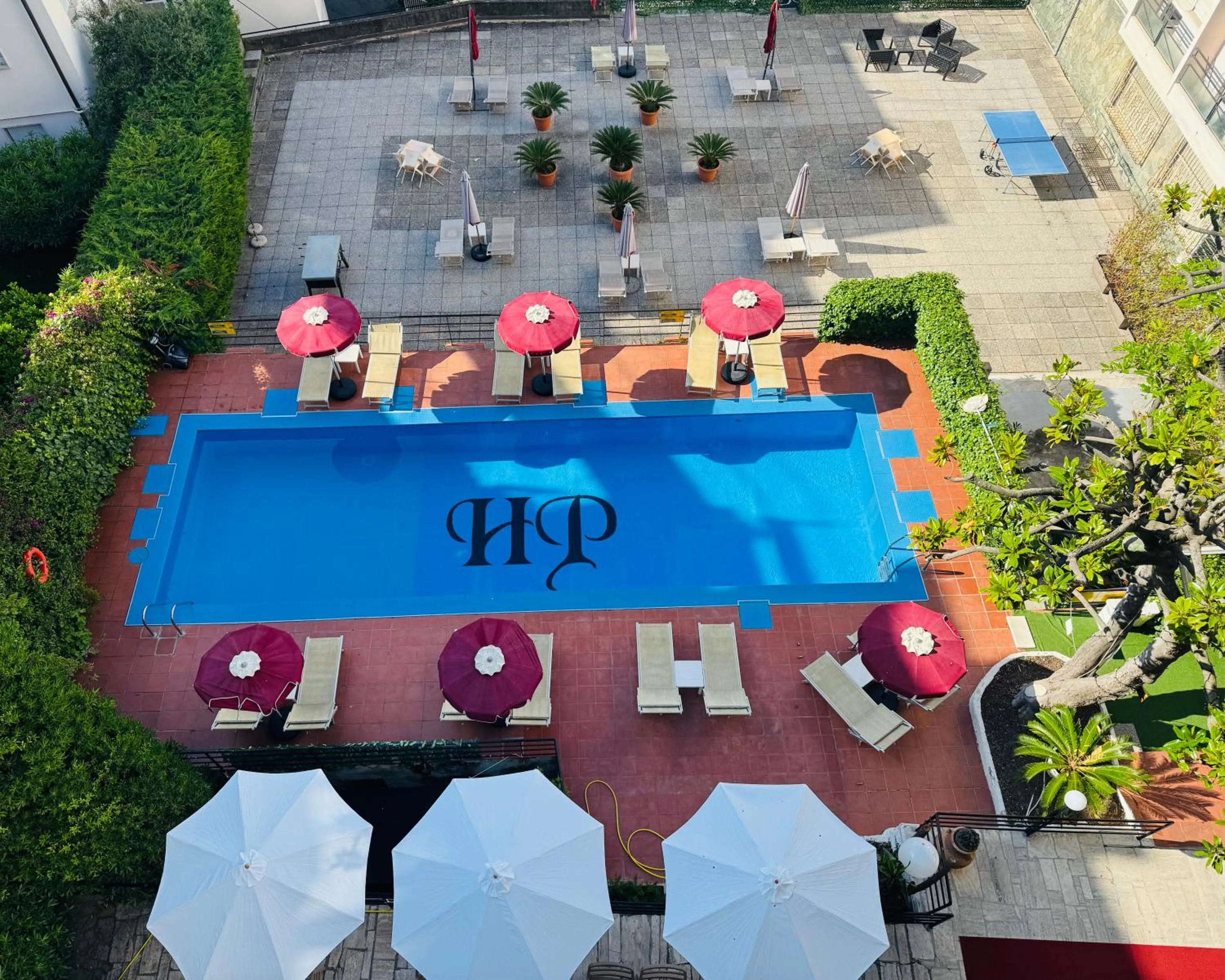 Pool view in Hotel Principe