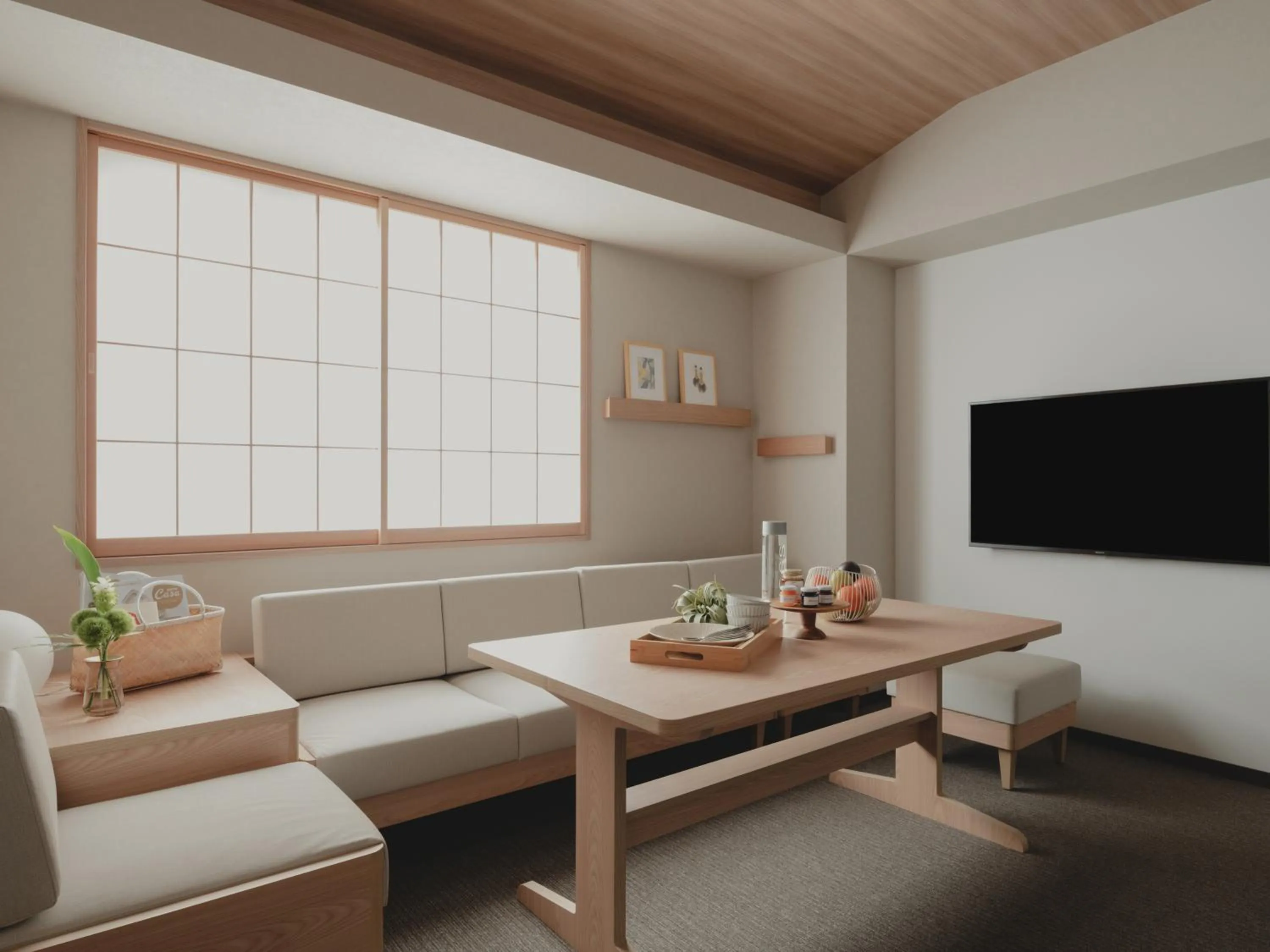 Photo of the whole room in MIMARU SUITES Tokyo Nihombashi