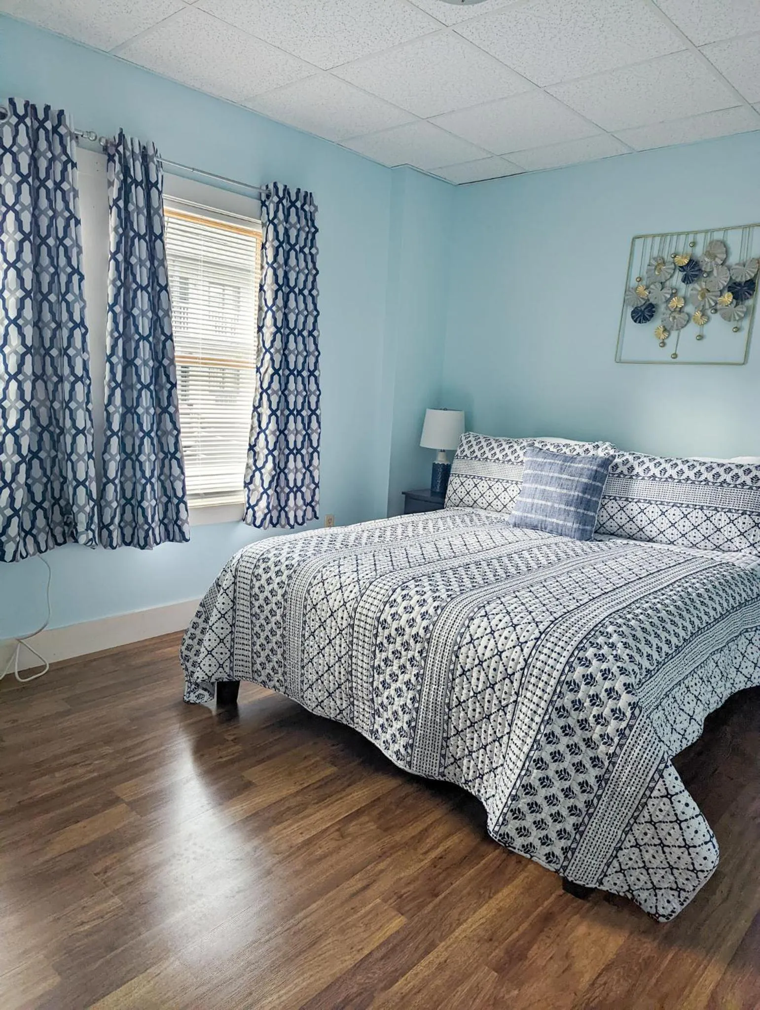 Bed in Downtown Apartments in Bar Harbor