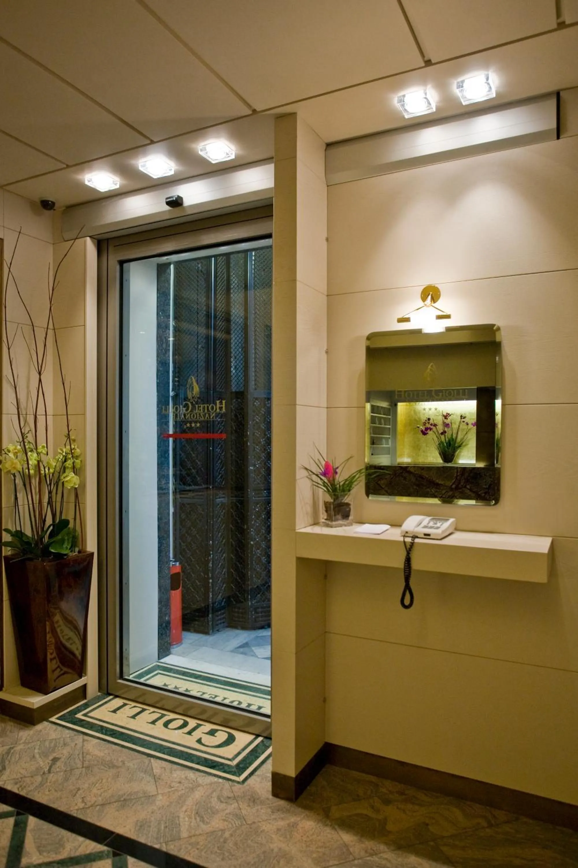 Lobby or reception in Hotel Giolli Nazionale
