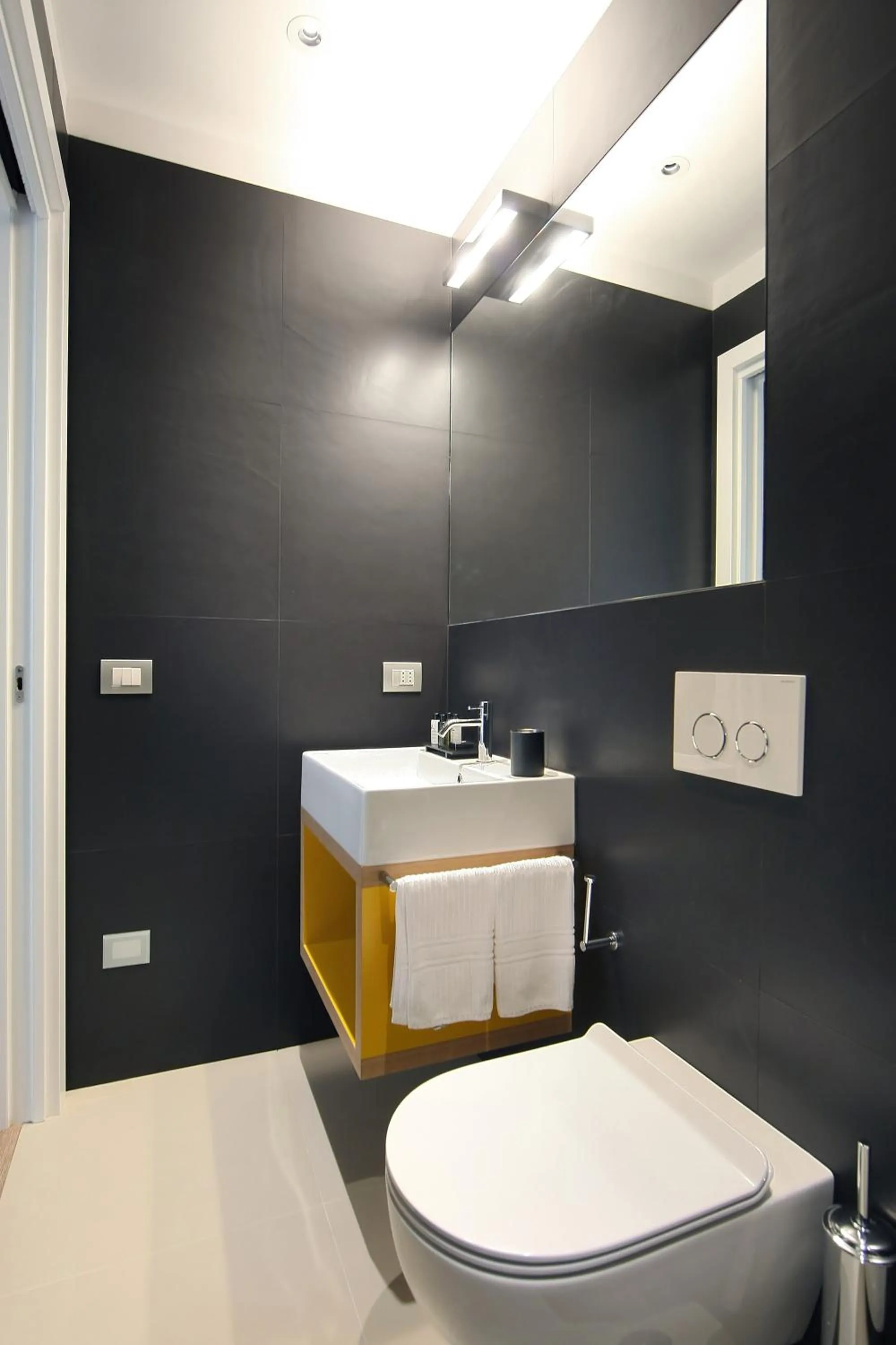 Bathroom in Hotel Giolli Nazionale