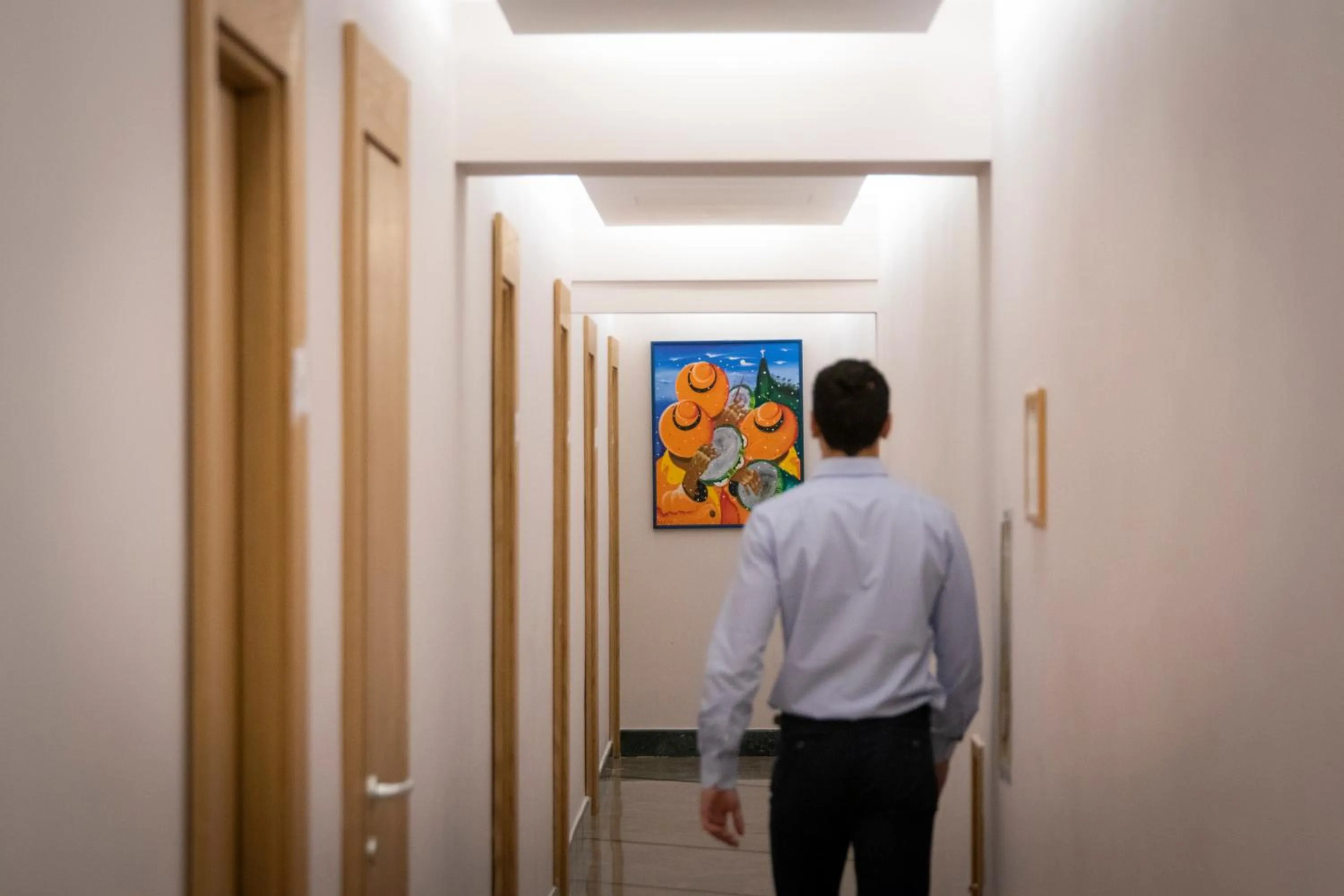 Decorative detail in Hotel Giolli Nazionale