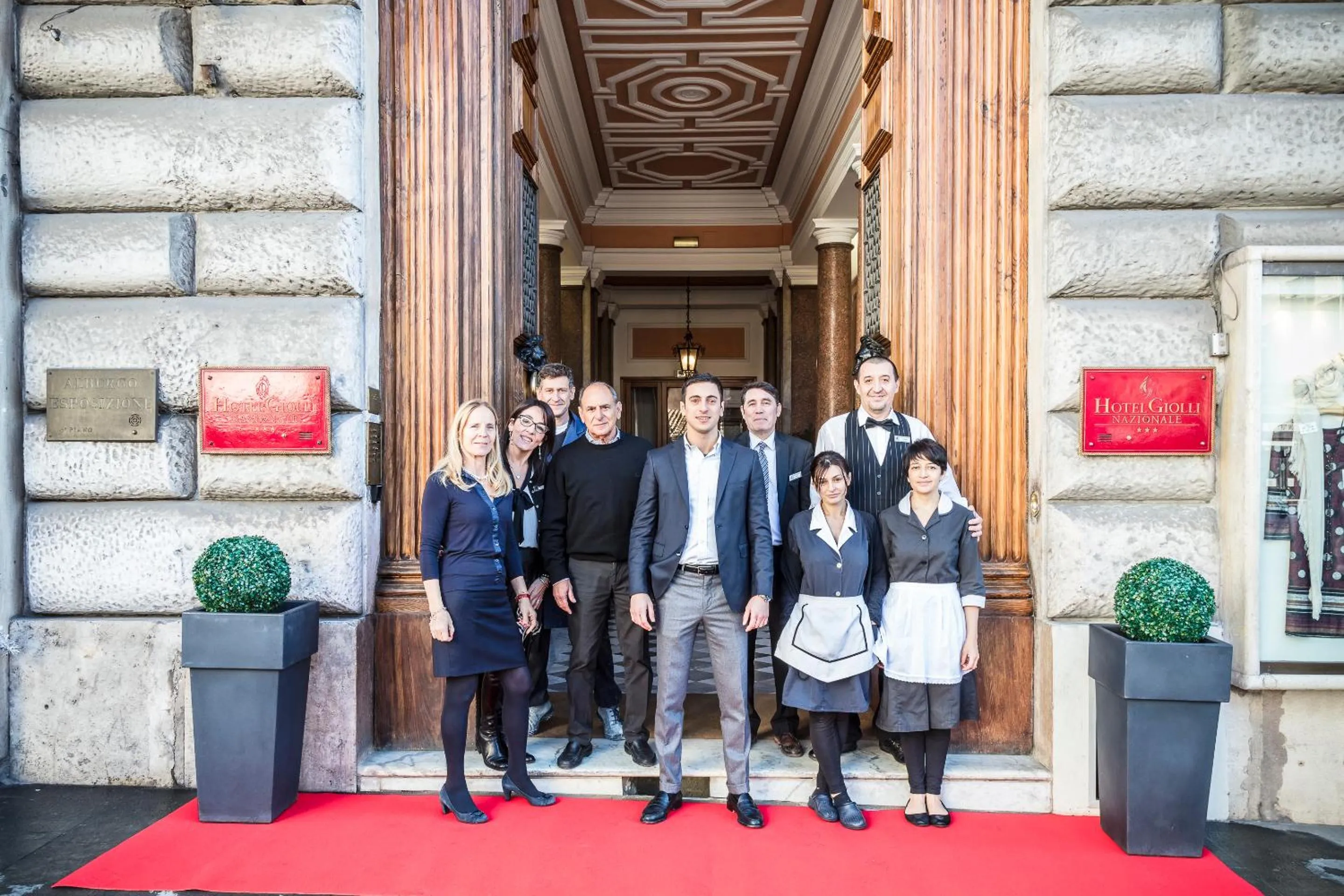 Staff in Hotel Giolli Nazionale