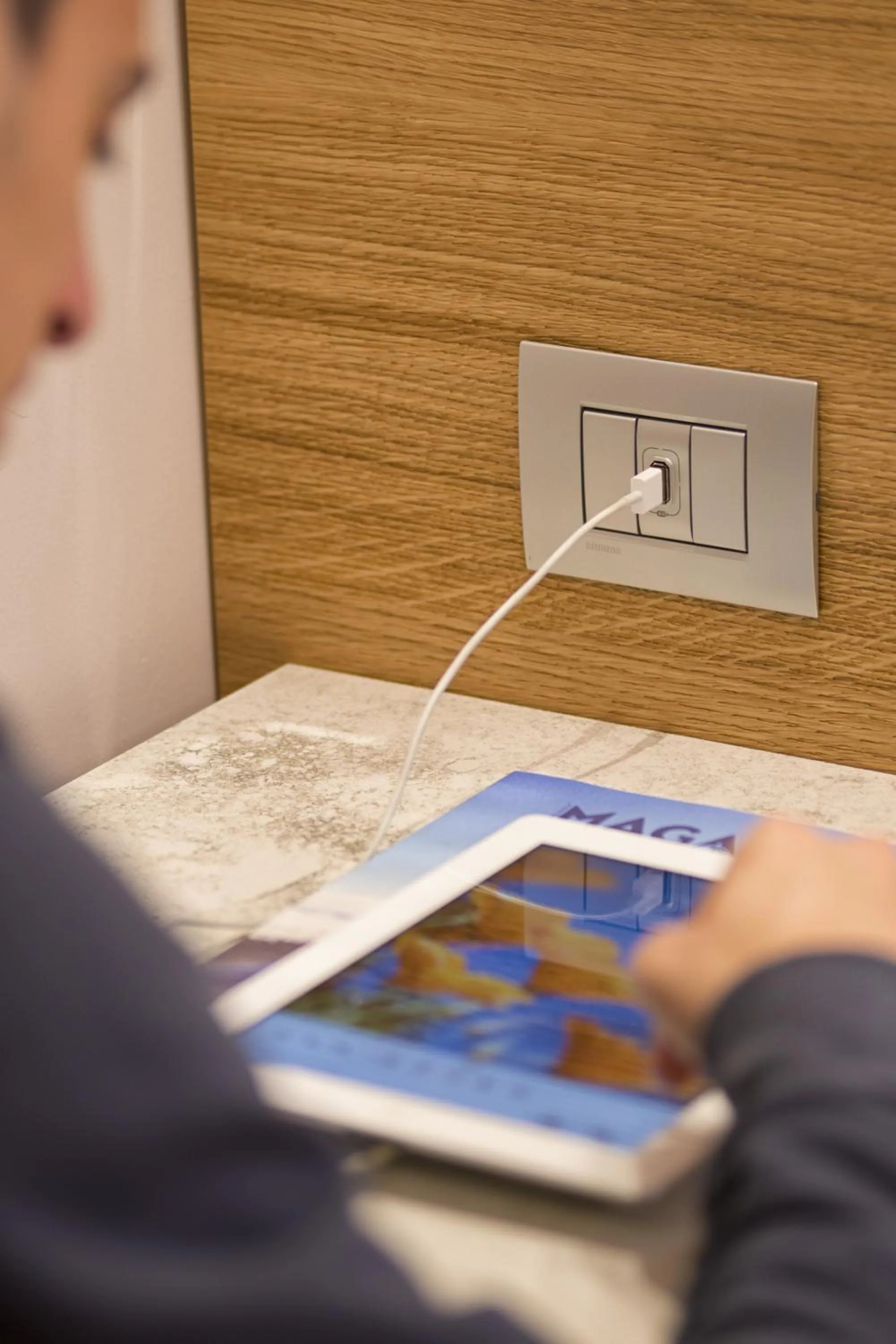 Decorative detail in Hotel Giolli Nazionale