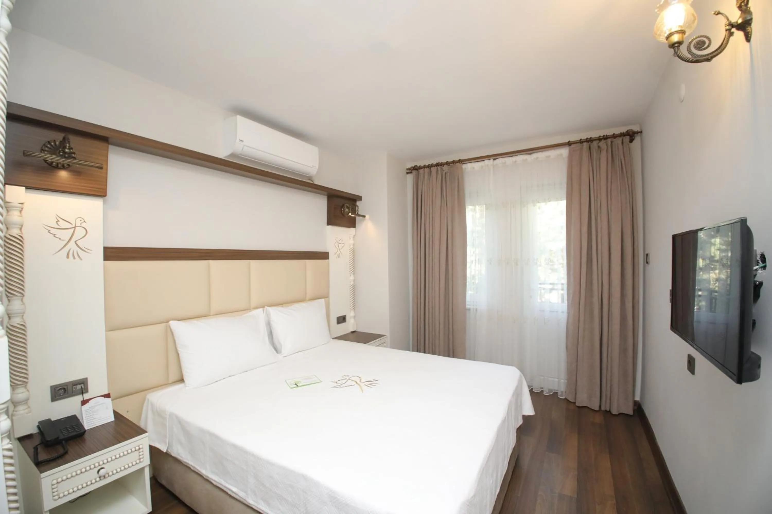 Bed in Raymar Hotels Muğla