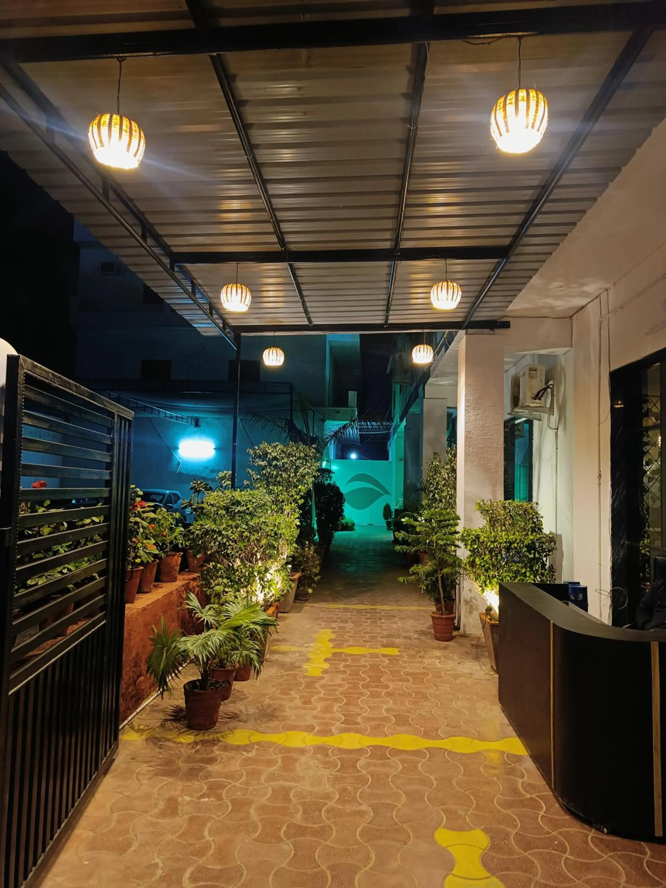 Facade/entrance in Green Club Farm