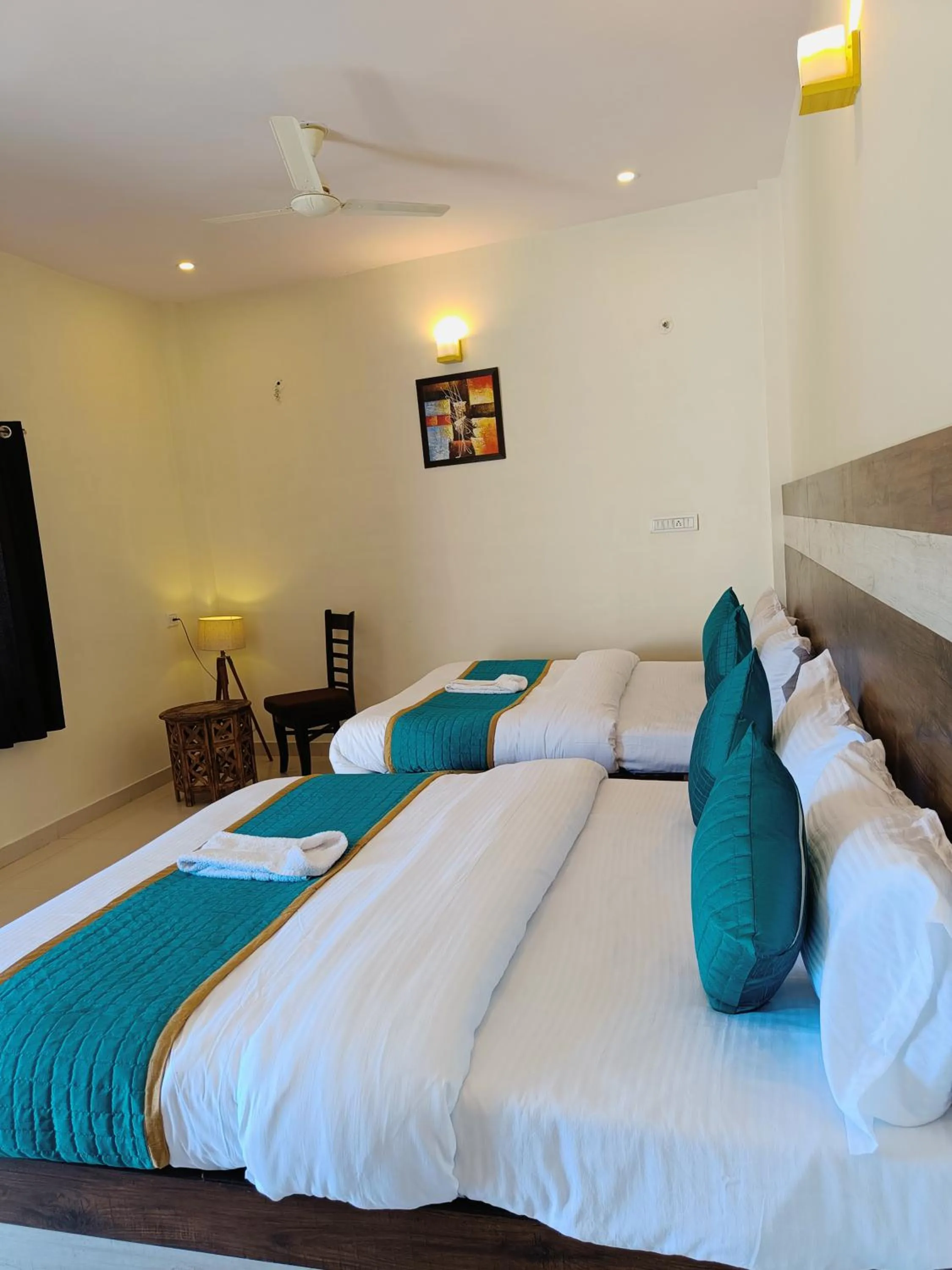 People in Green Club Farm