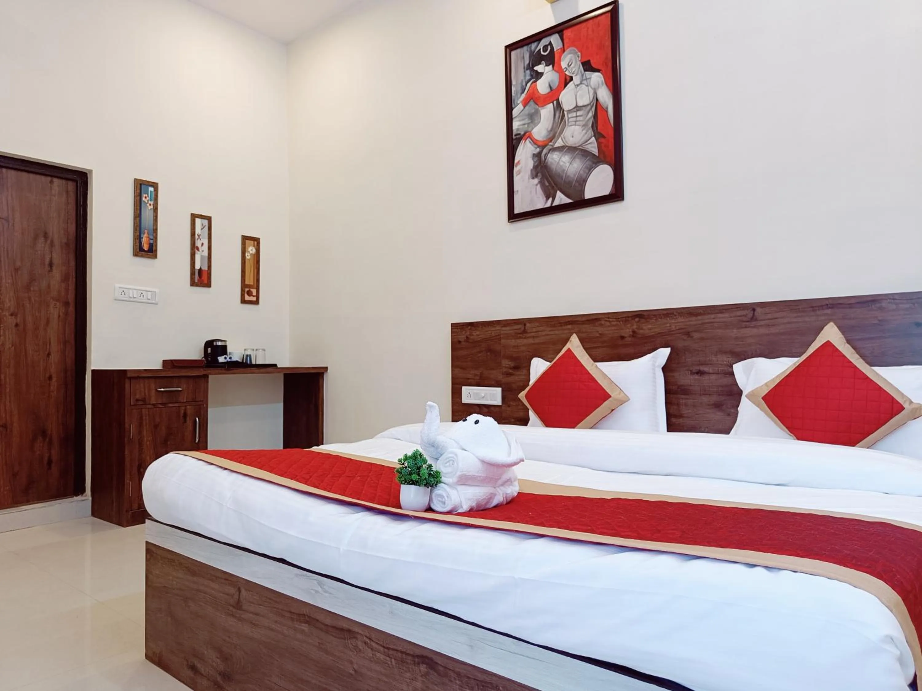 Bed in Green Club Farm