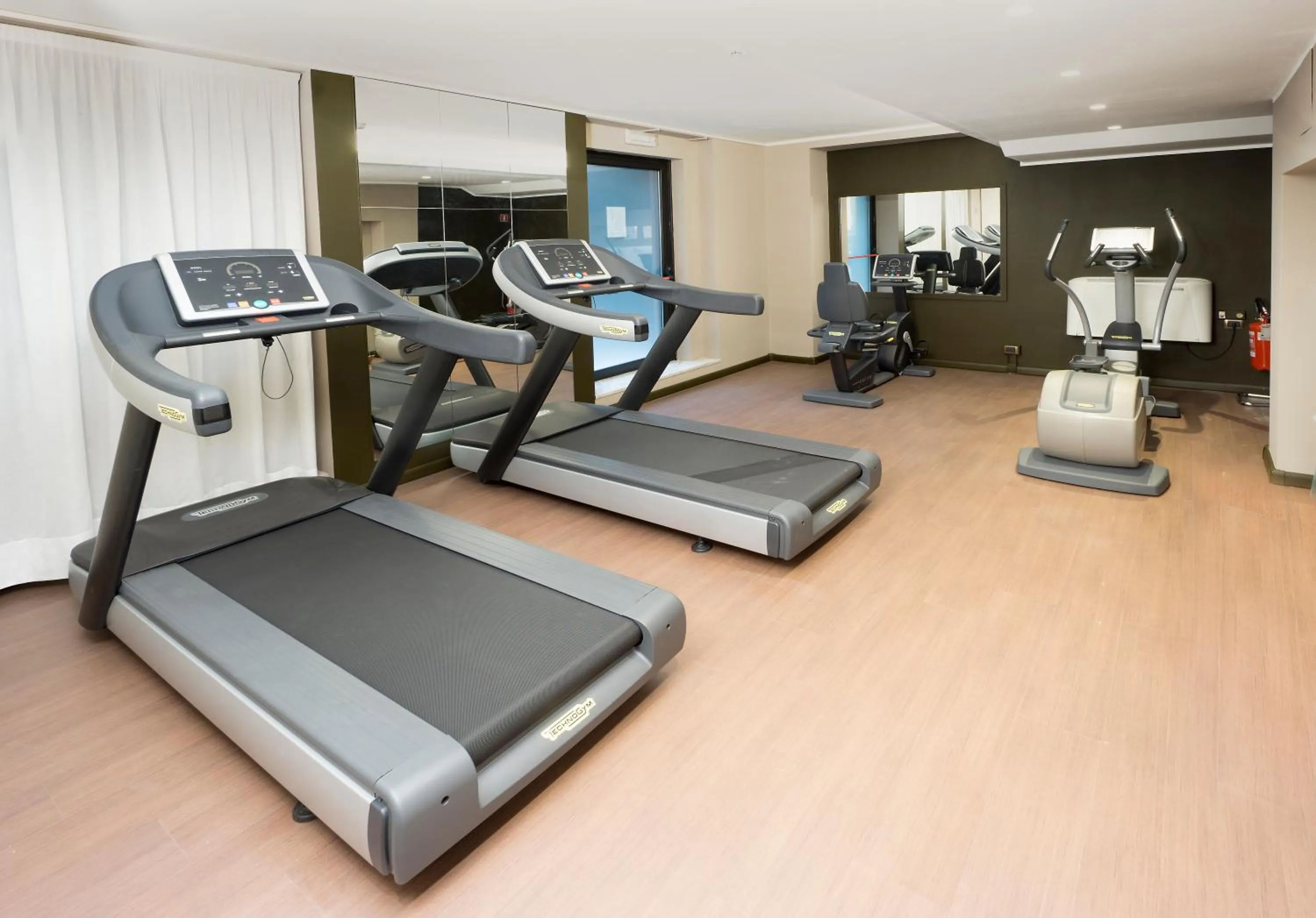 Fitness centre/facilities in Hotel Soperga