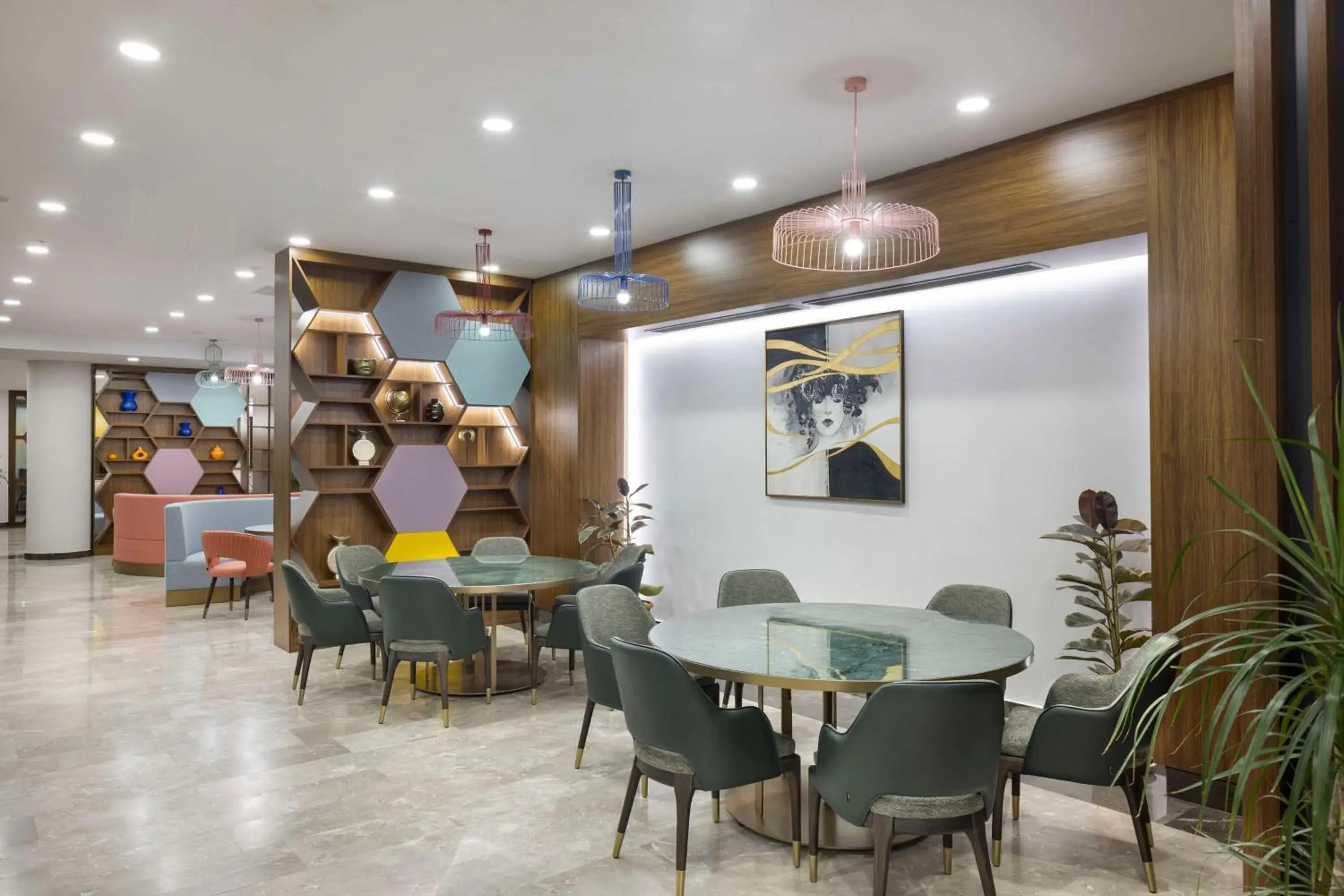 Lobby or reception in Hampton By Hilton Istanbul Airport, Arnavutkoy Lobby or reception in Hampton By Hilton Istanbul Airport, Arnavutkoy