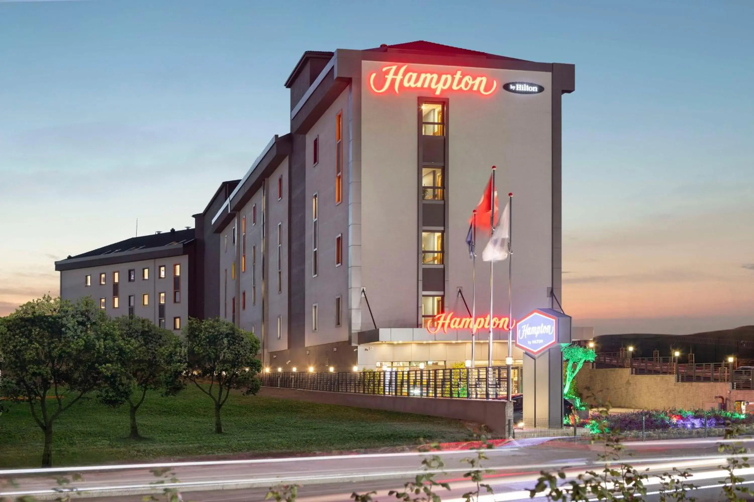 Property building in Hampton By Hilton Istanbul Airport, Arnavutkoy Property building in Hampton By Hilton Istanbul Airport, Arnavutkoy