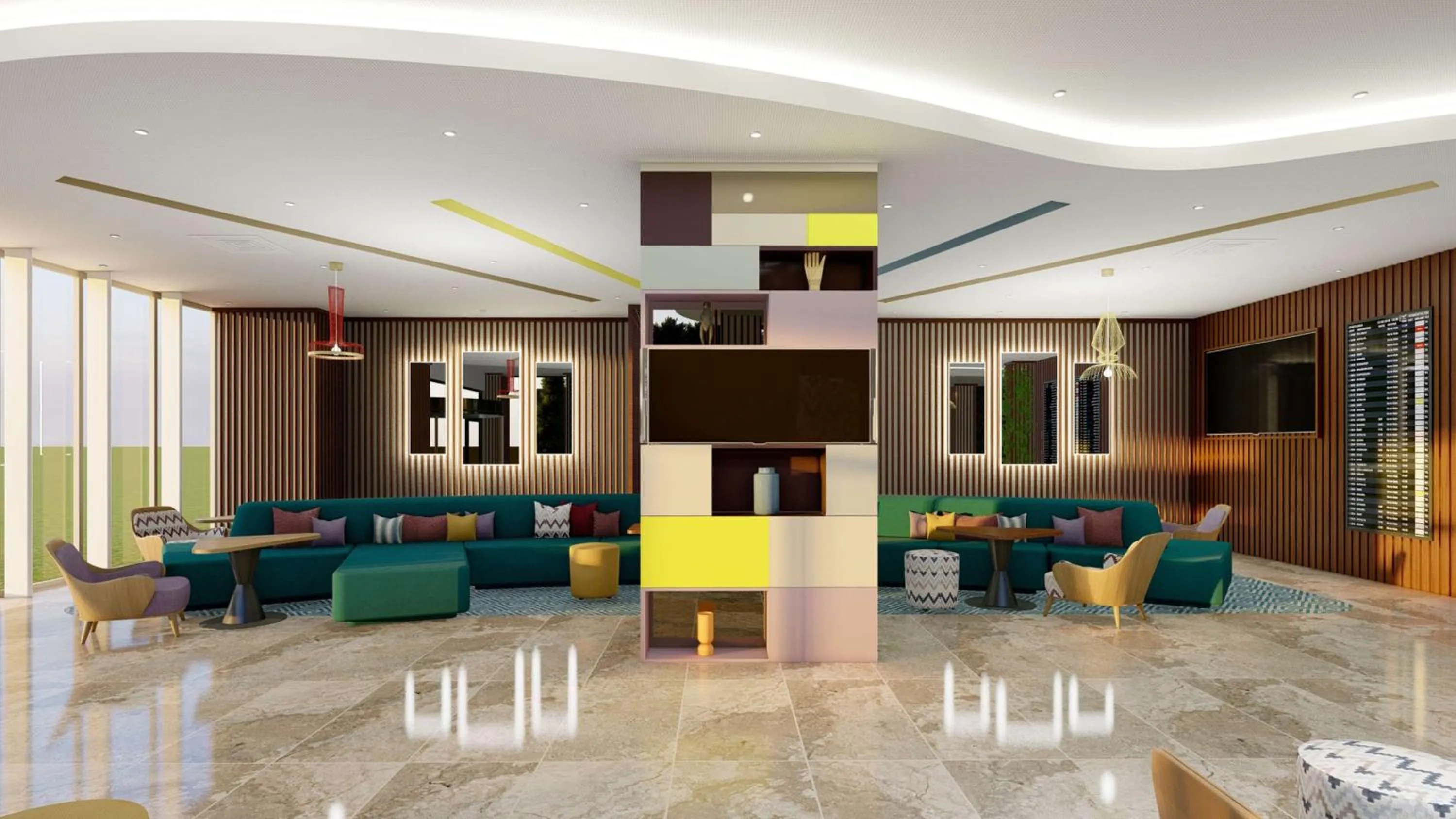 Lobby or reception in Hampton By Hilton Istanbul Airport, Arnavutkoy