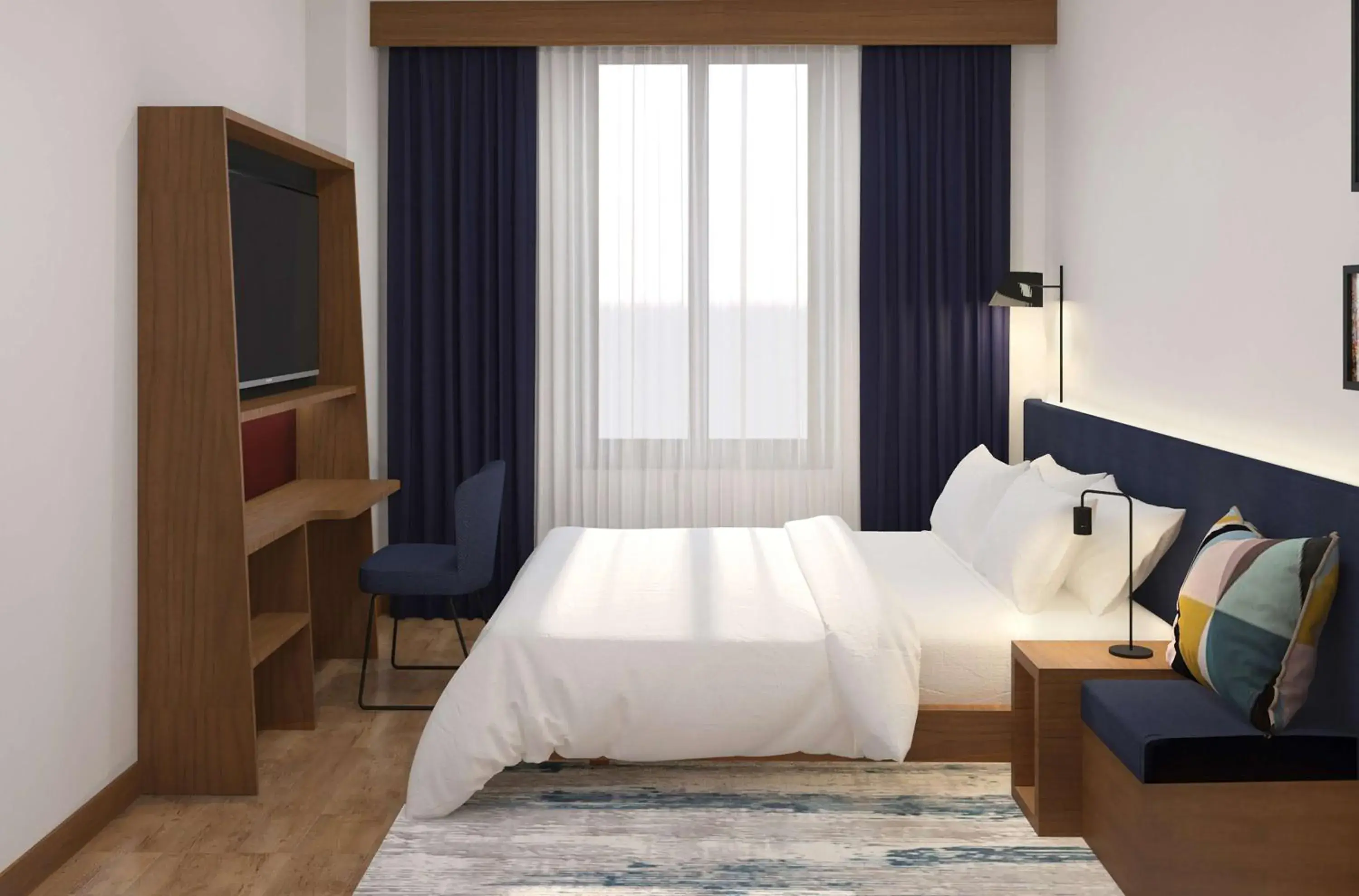 Bedroom, Bed in Hampton By Hilton Istanbul Airport, Arnavutkoy Bedroom, Bed in Hampton By Hilton Istanbul Airport, Arnavutkoy